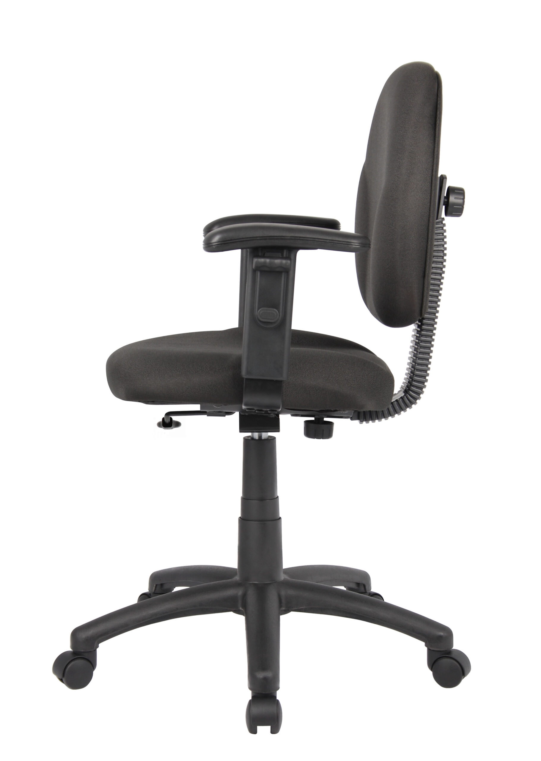 Boss Diamond Task Chair In Black W/ Adjustable Arms - Image 8