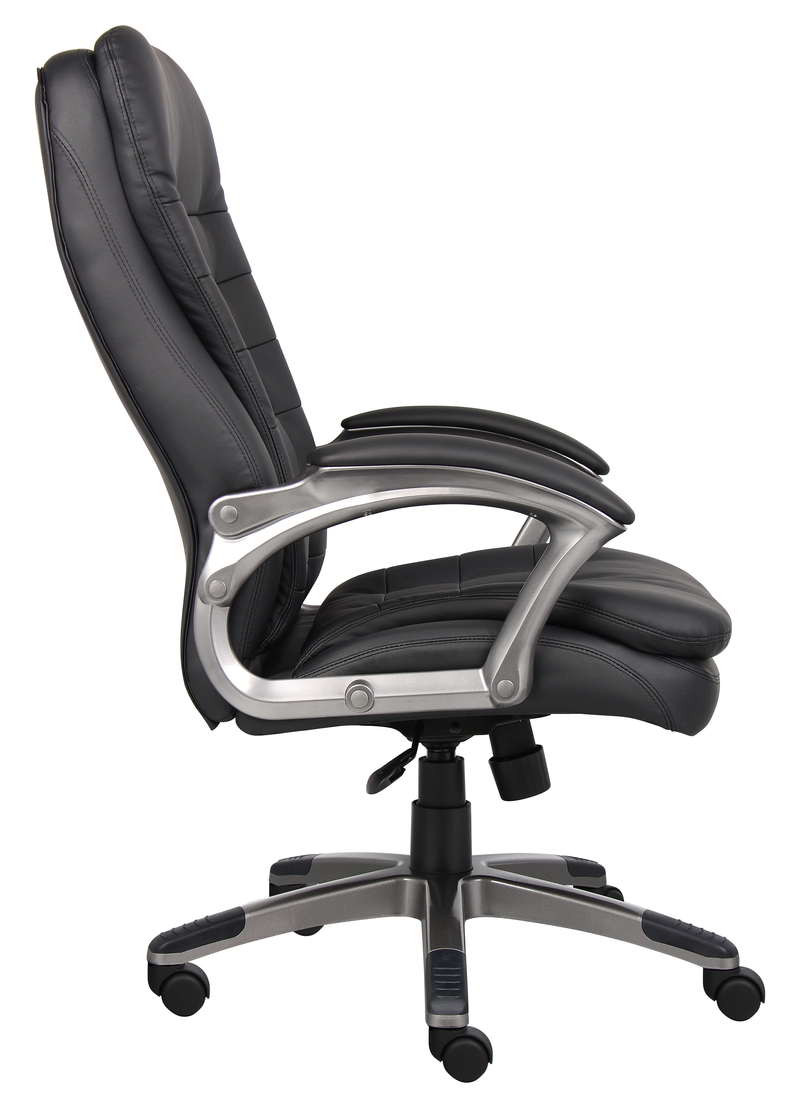 Boss High Back Executive Chair With Pewter Finished Base/Arms - Image 8