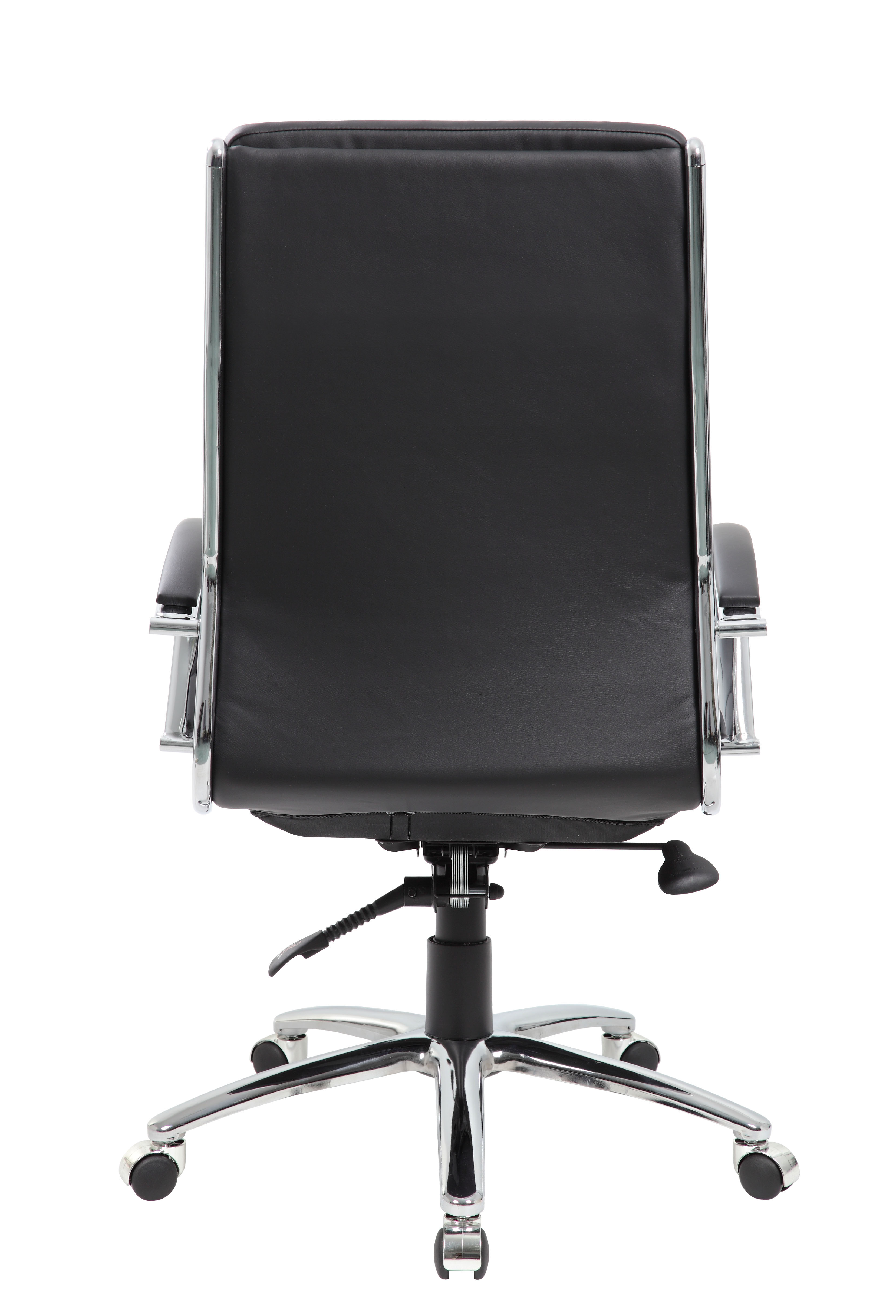 Boss Executive Caressoftplus Vinyl Chair with Metal Chrome Finish - Image 5