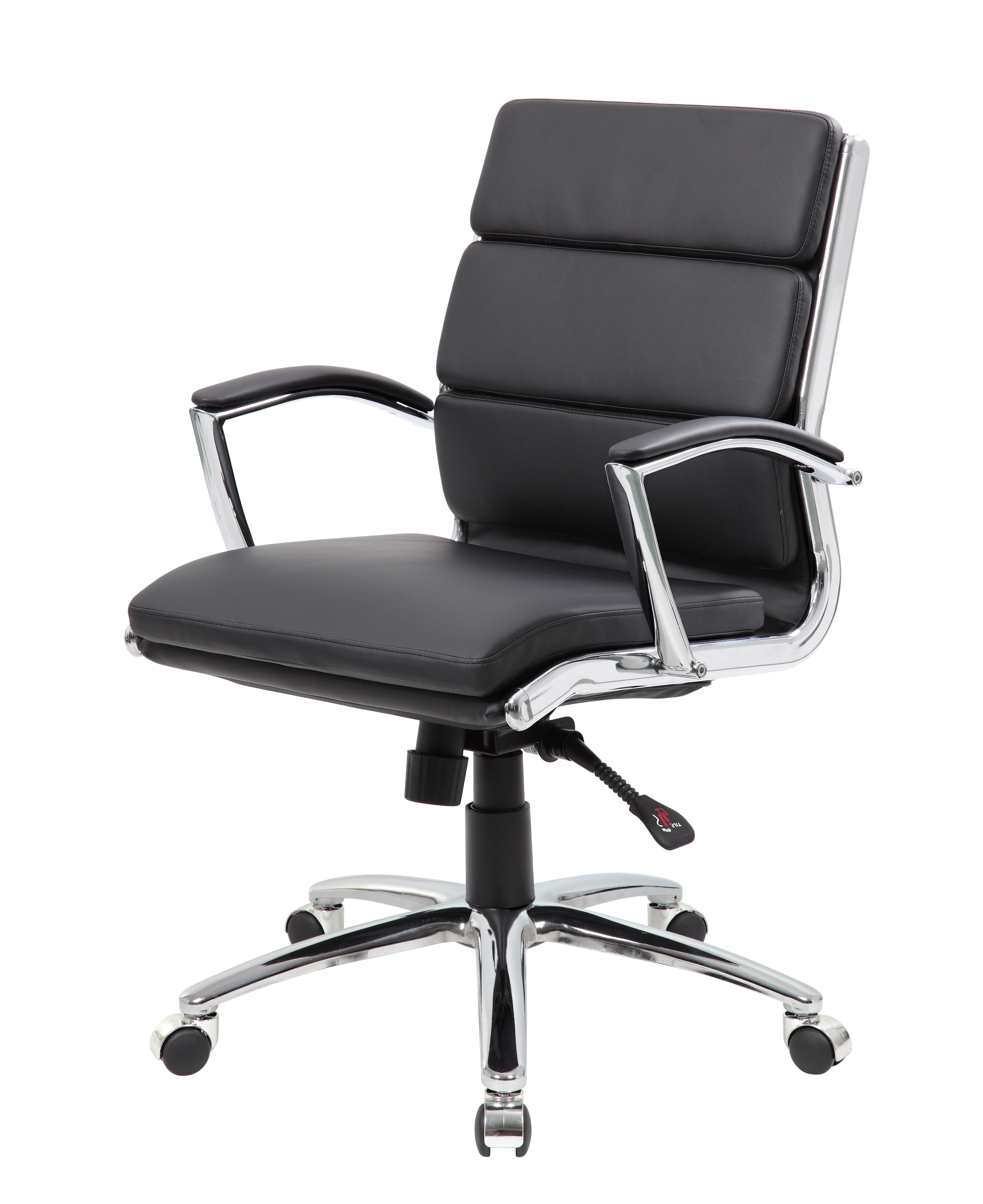 Boss Caressoftplus Vinyl Executive Mid-Back Chair - Image 5