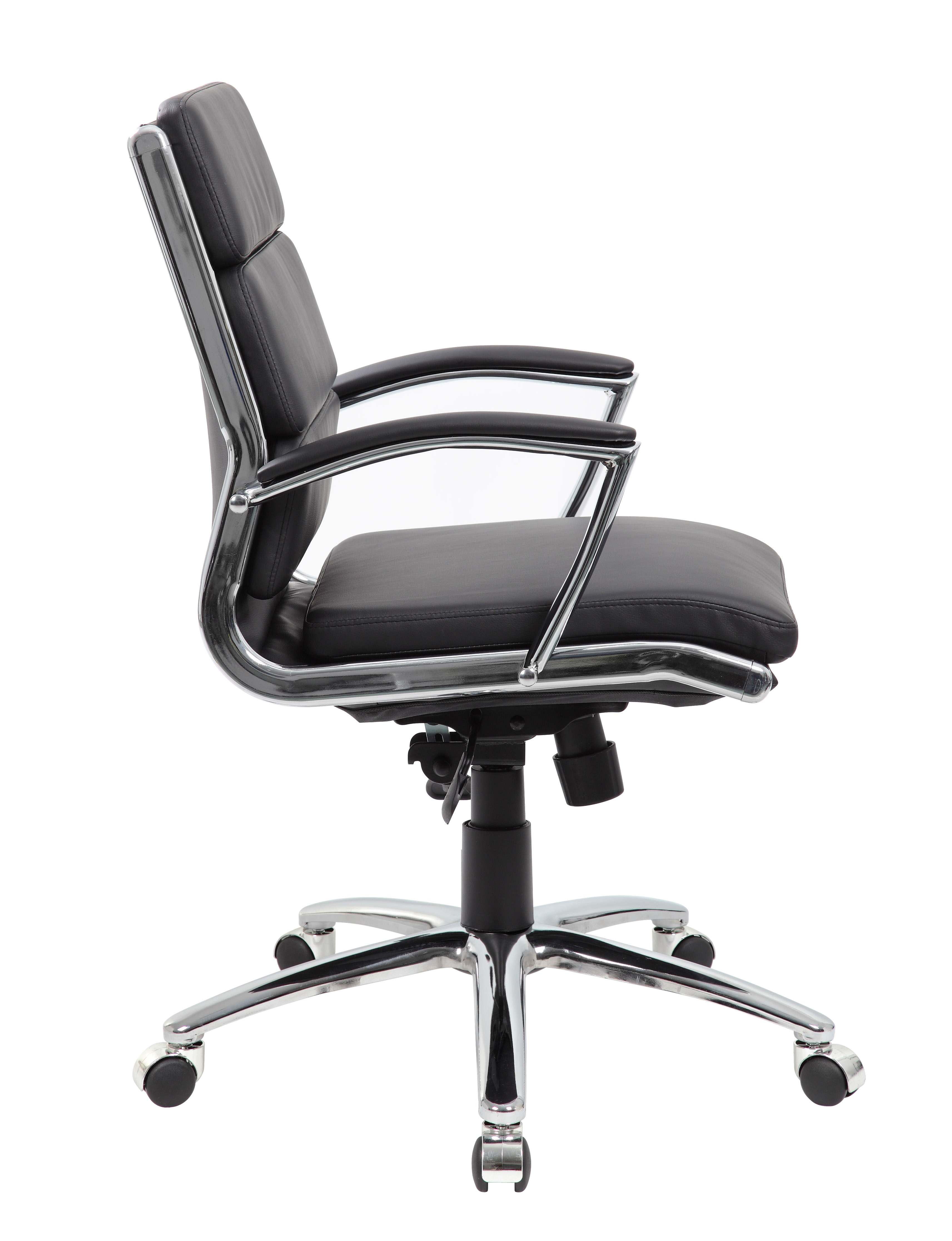 Boss Caressoftplus Vinyl Executive Mid-Back Chair - Image 7