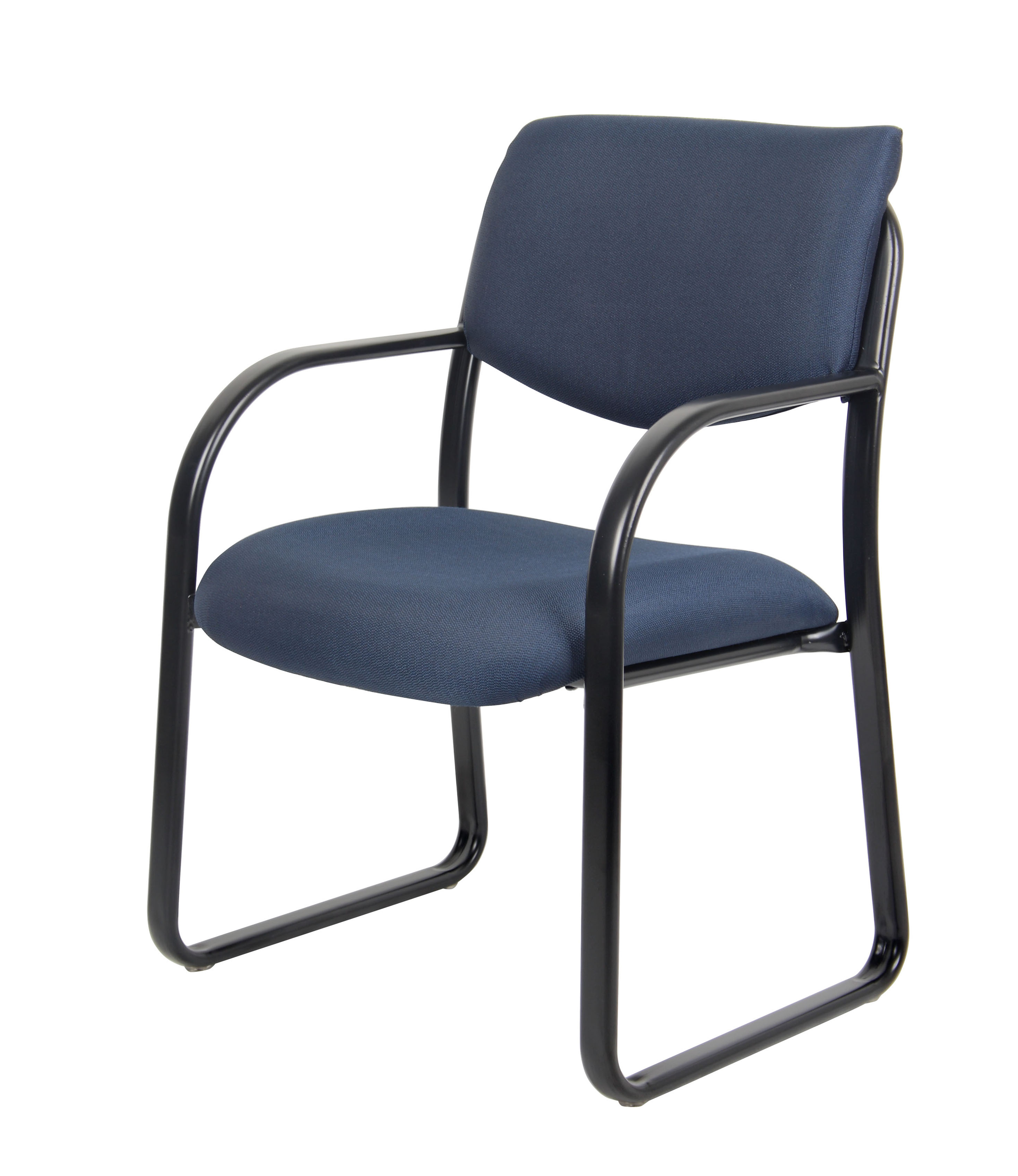 Boss Blue Fabric Guest Chair - Image 2