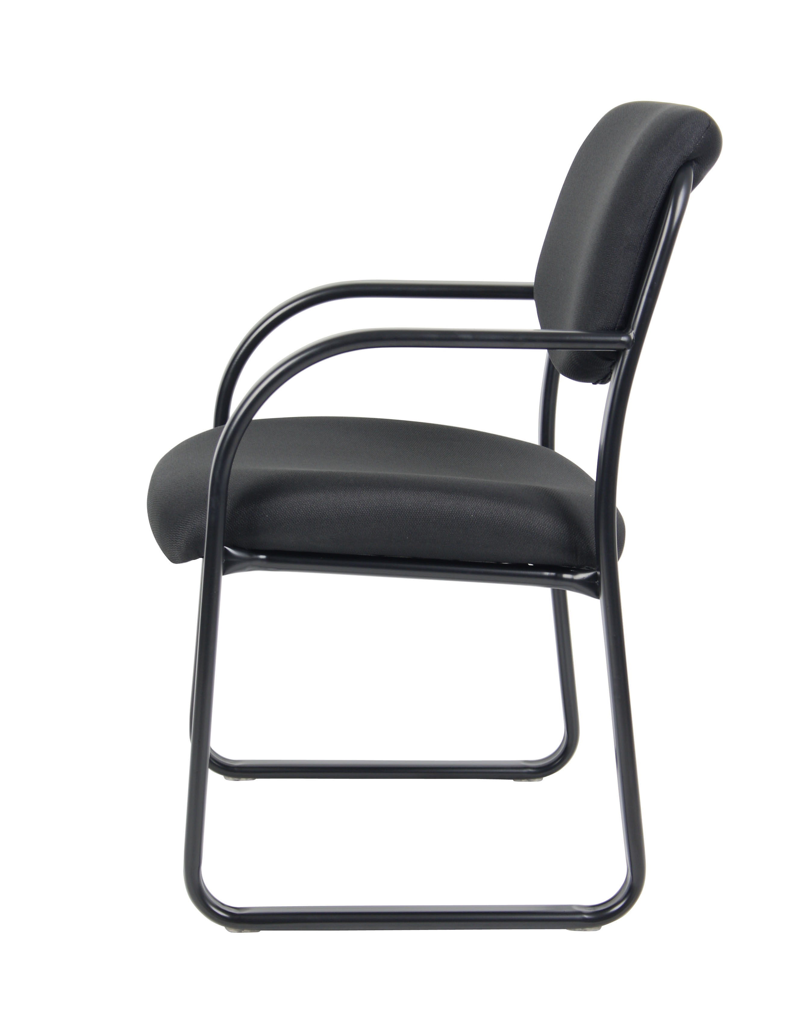 Boss Black Fabric Guest Chair - Image 7