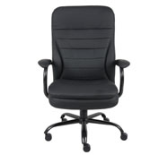 Boss Heavy Duty Double Plush Caressoftplus Vinyl Chair-400 Lbs. - Image 5