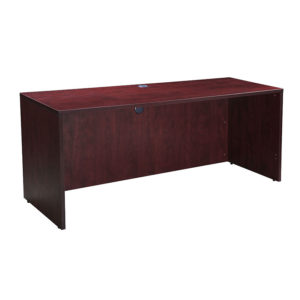 Boss 66" Credenza-Mahogany