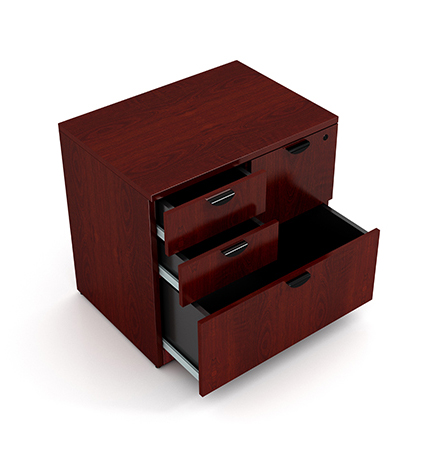 Boss Combo Lateral File, Mahogany 31*22 - Image 2