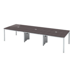Boss Simple System 142 X 47 Meeting Table, Driftwood