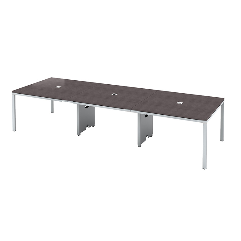 Boss Simple System 142 X 47 Meeting Table, Driftwood