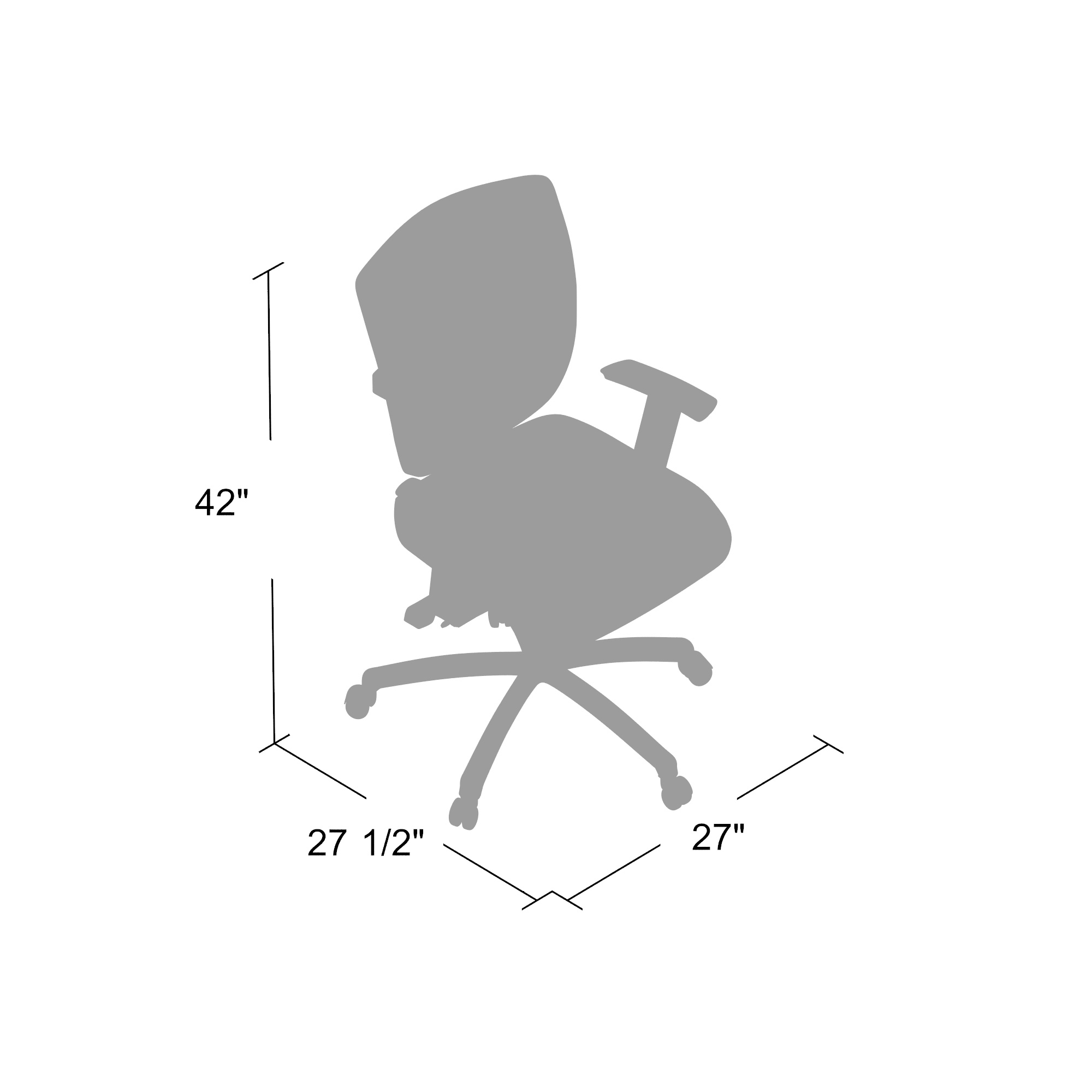Contract Mesh Task Chair - Image 10