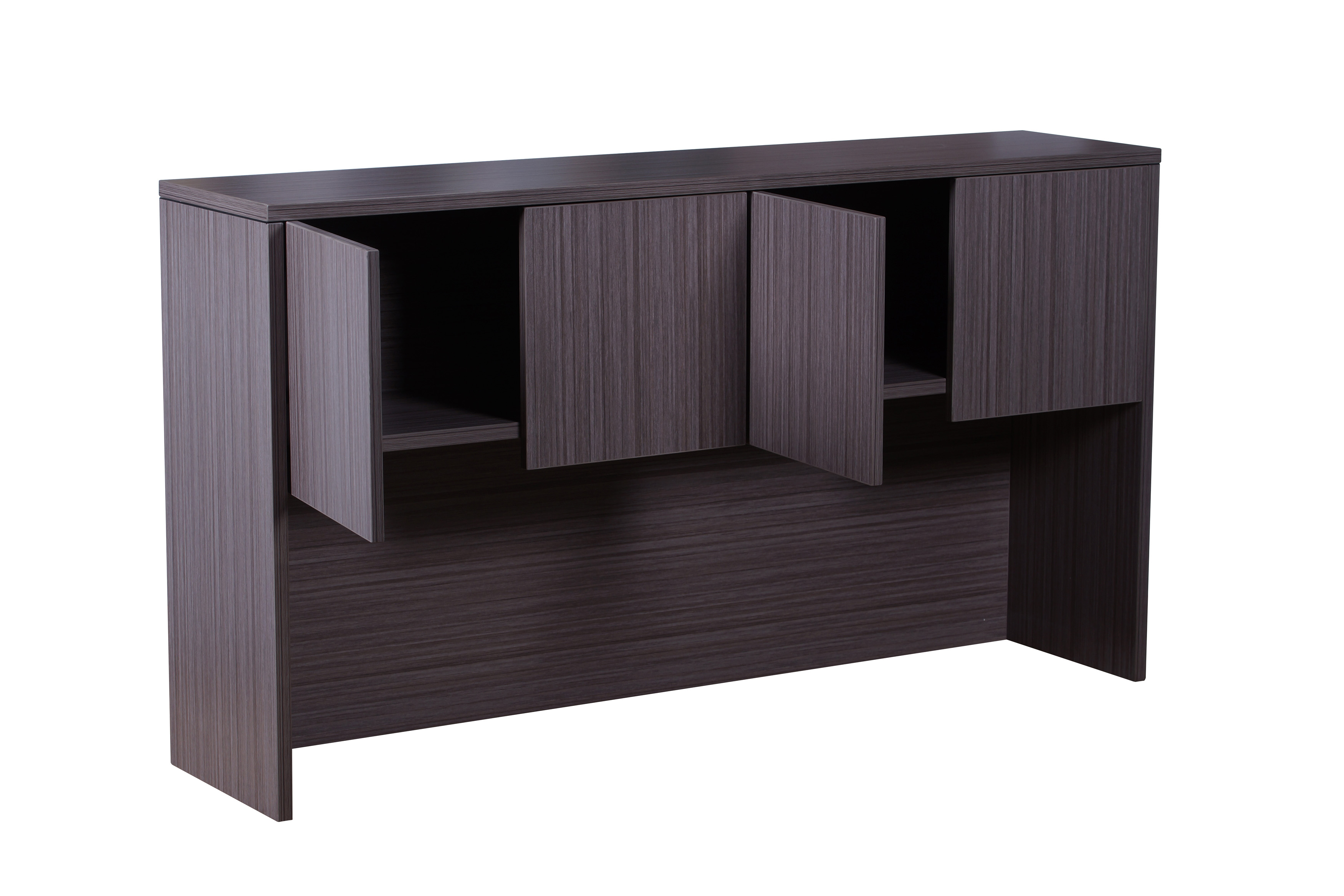 Boss 66" Four Door Hutch-Driftwood - Image 3
