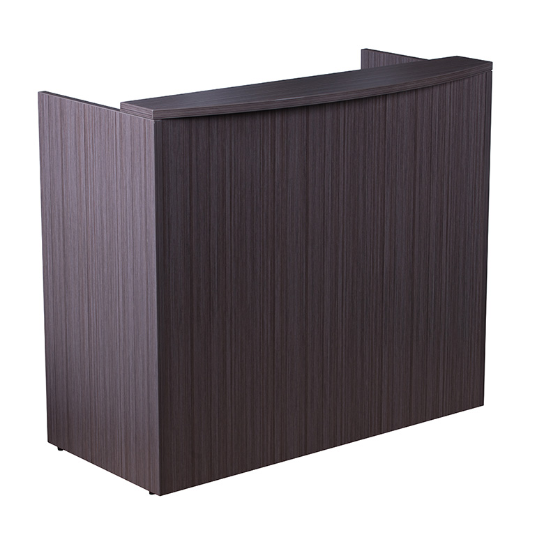 Boss 48" Reception Desk, Driftwood