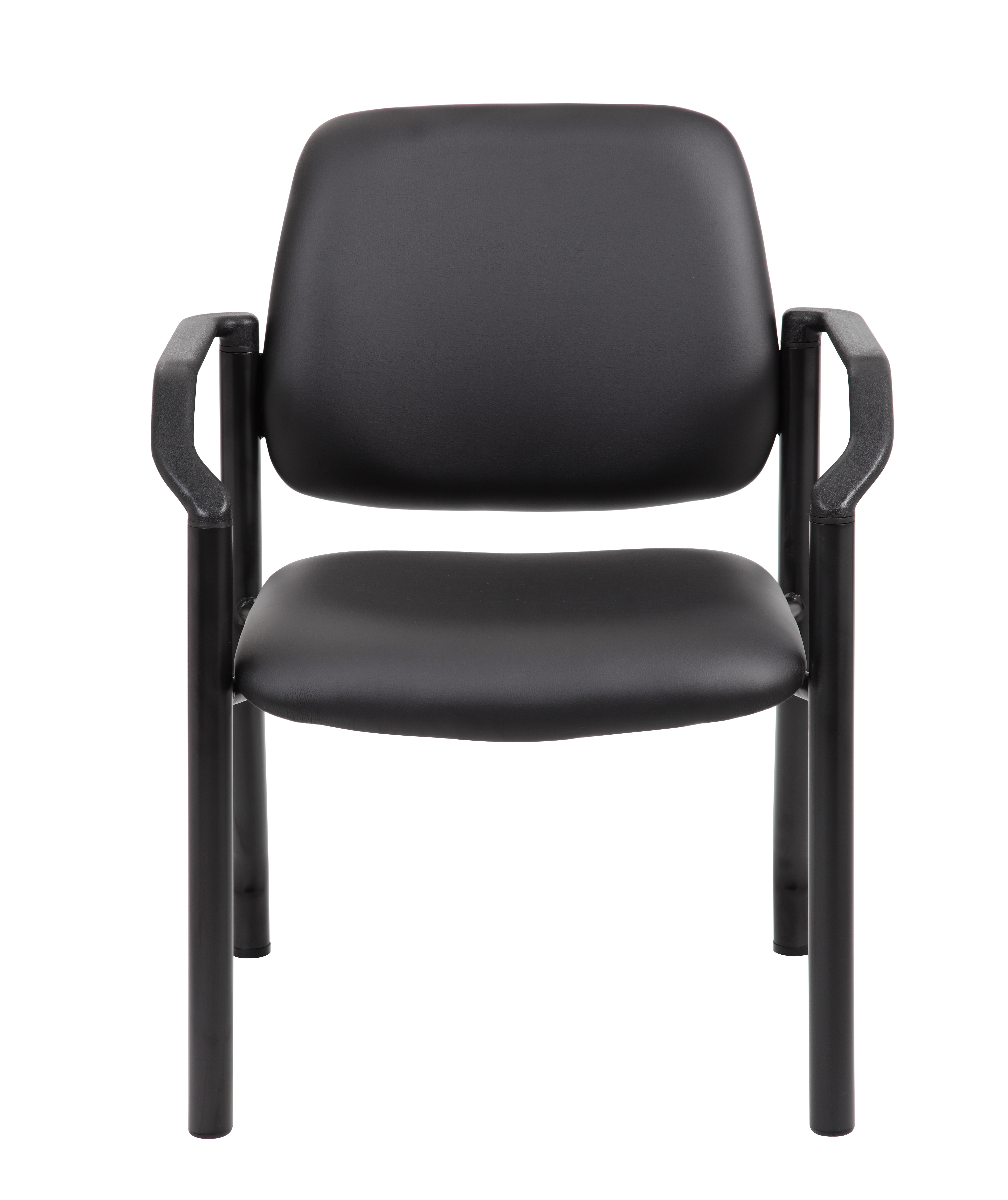 Boss Chair Mid Back Guest Chair, 300 lb capacity, Antimicrobial Vinyl - Image 4