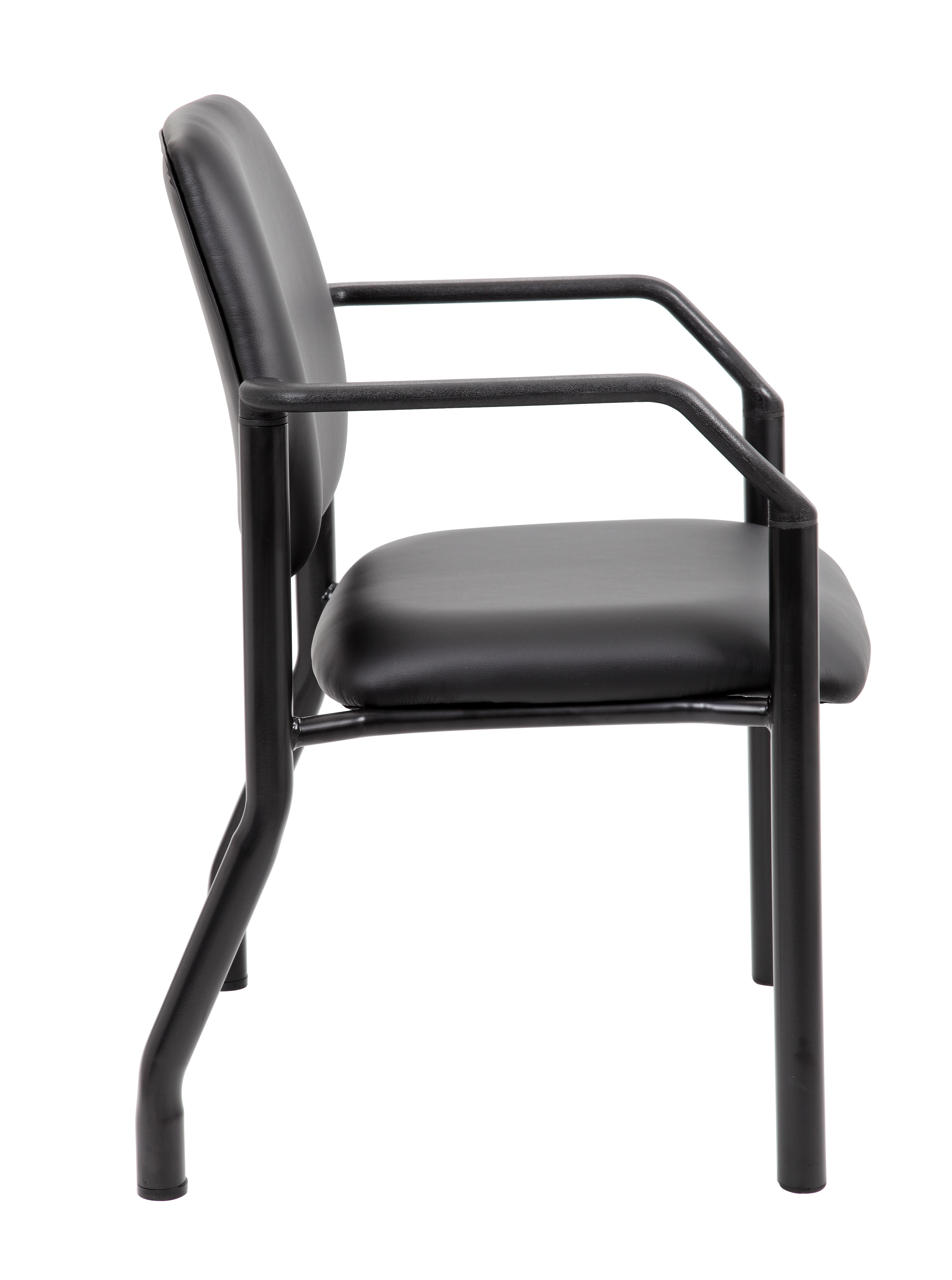 Boss Chair Mid Back Guest Chair, 300 lb capacity, Antimicrobial Vinyl - Image 5