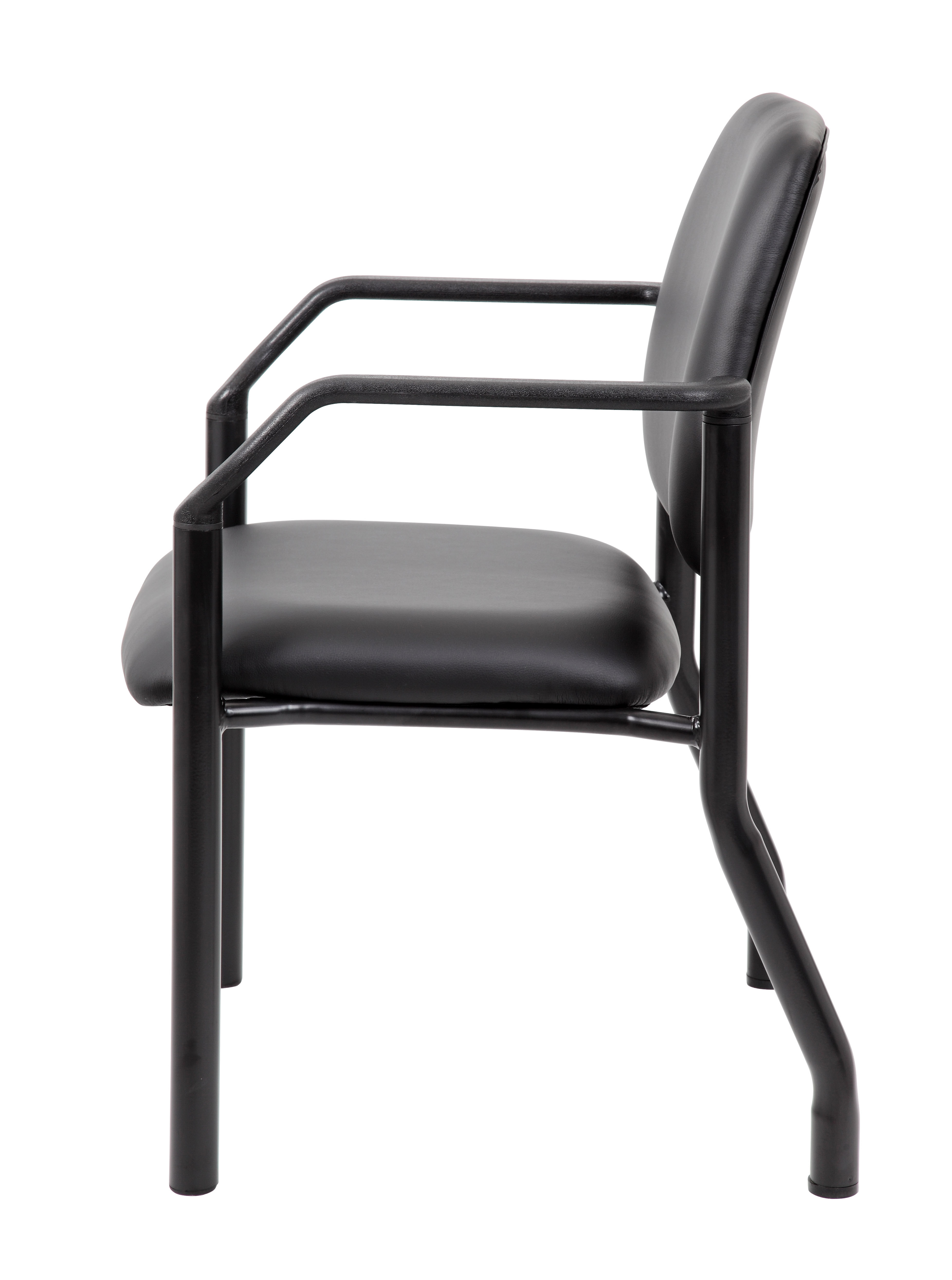 Boss Chair Mid Back Guest Chair, 300 lb capacity, Antimicrobial Vinyl - Image 7