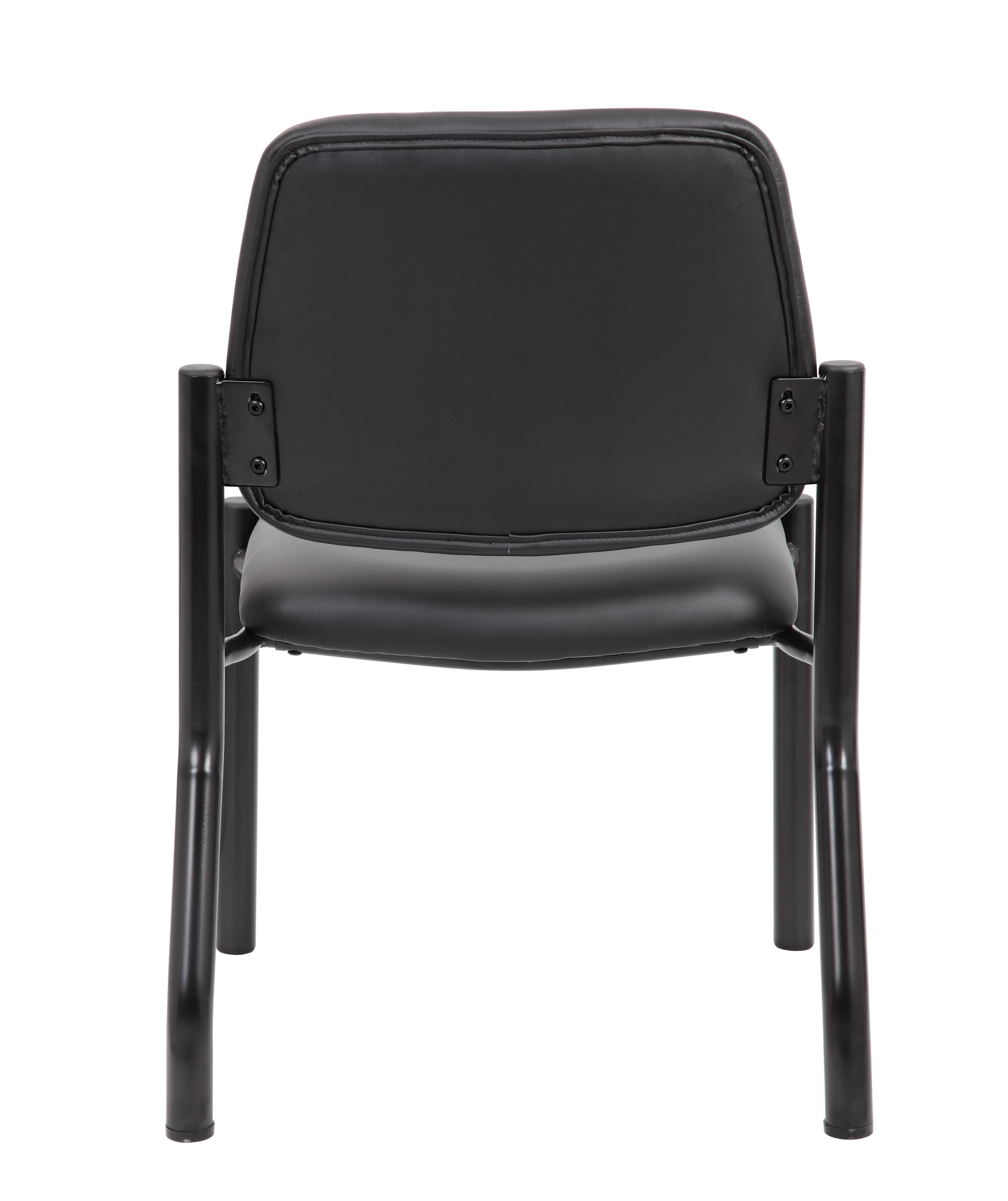 Boss Chair Mid Back Armless Guest Chair, 300 lb capacity, Antimicrobial Vinyl - Image 3