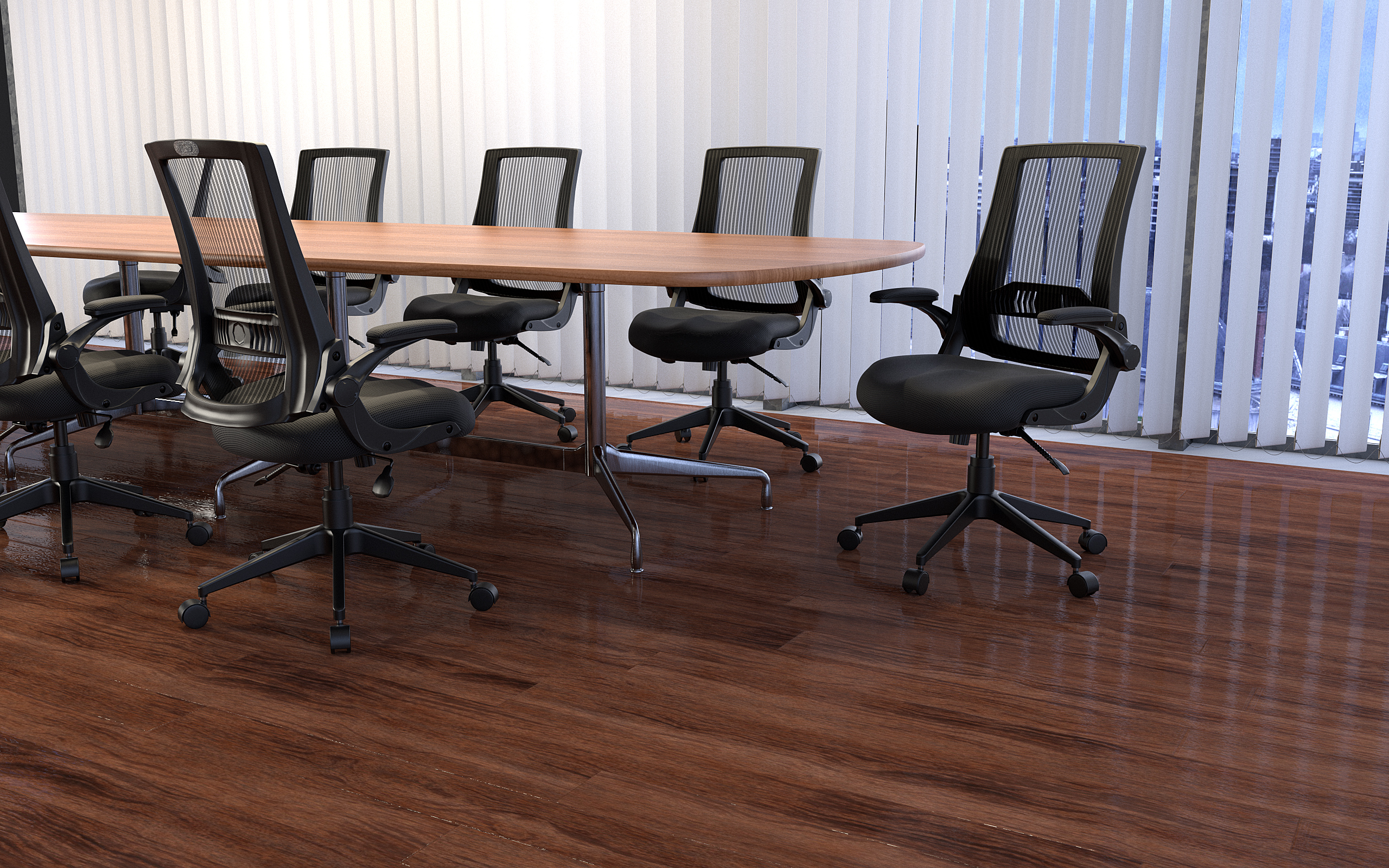 Boss Mesh Back, Flip Arm Task Chair - Image 9