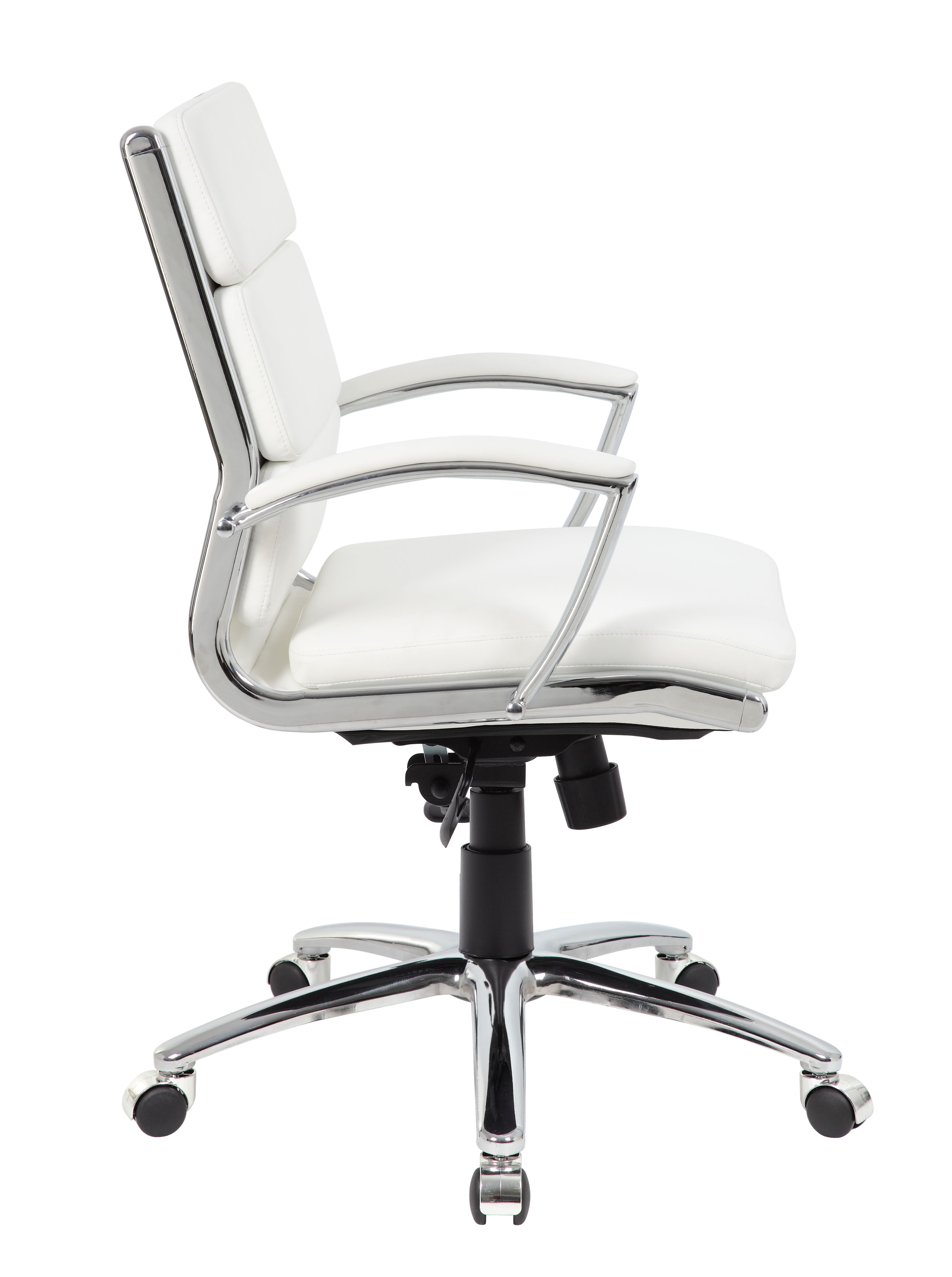 Boss Caressoftplus Vinyl Executive Mid-Back Chair - Image 5