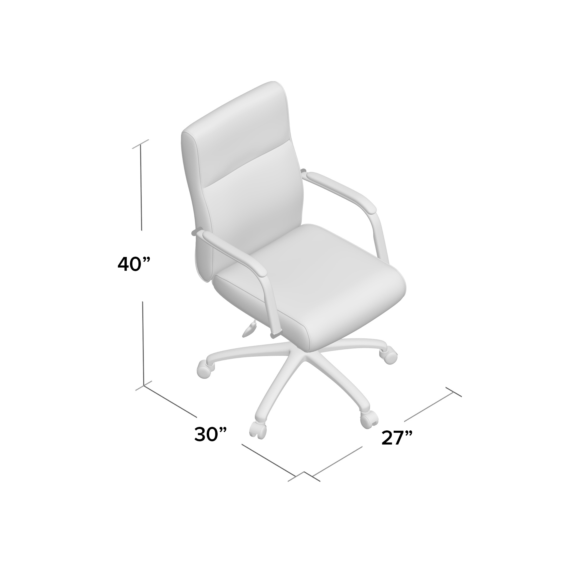 Boss Modern Executive Conference Chair-Black - Image 9