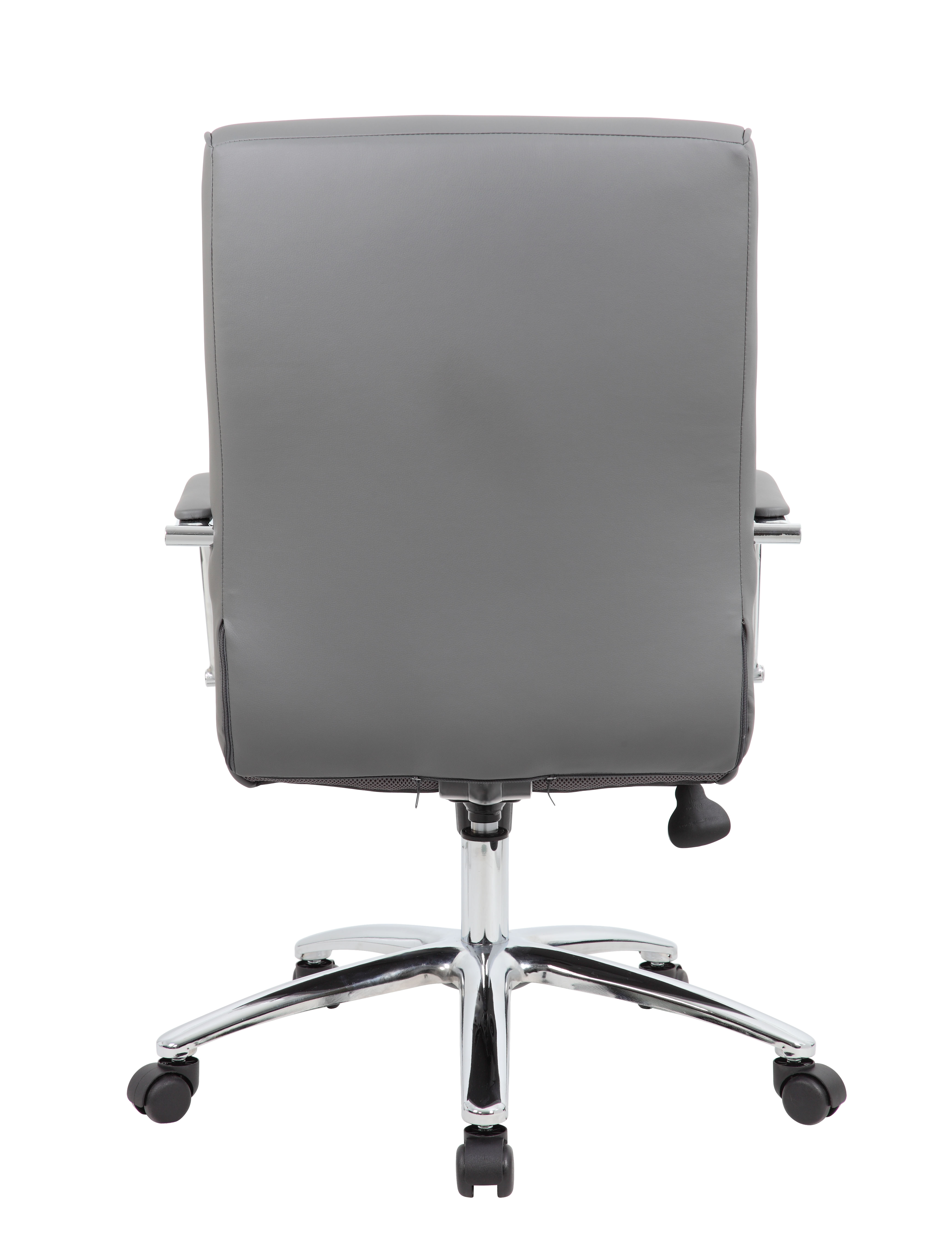 Boss Modern Executive Conference Chair-Ribbed Grey - Image 5