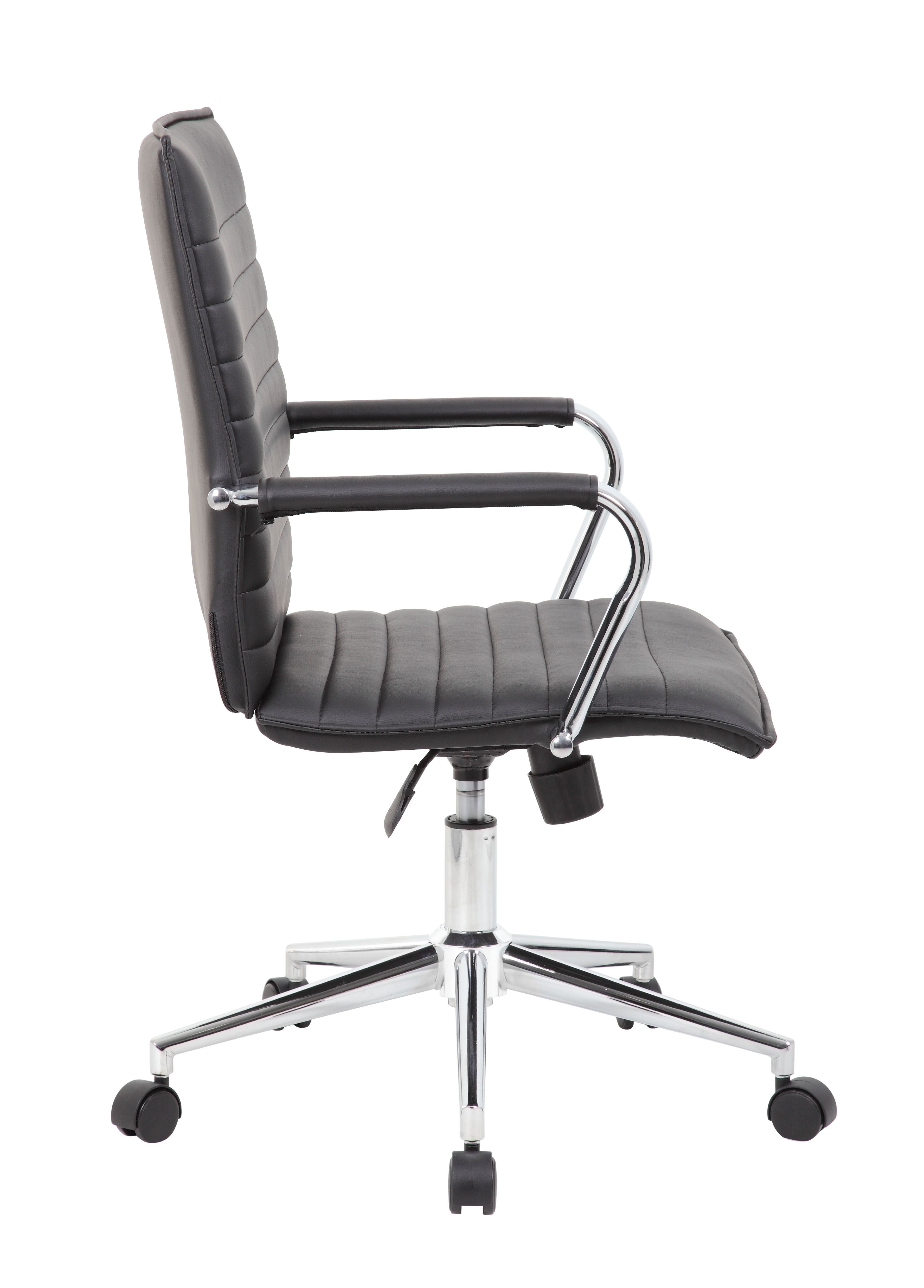 Boss Hospitality Task Chair with Fixed Chrome Arms - Image 8