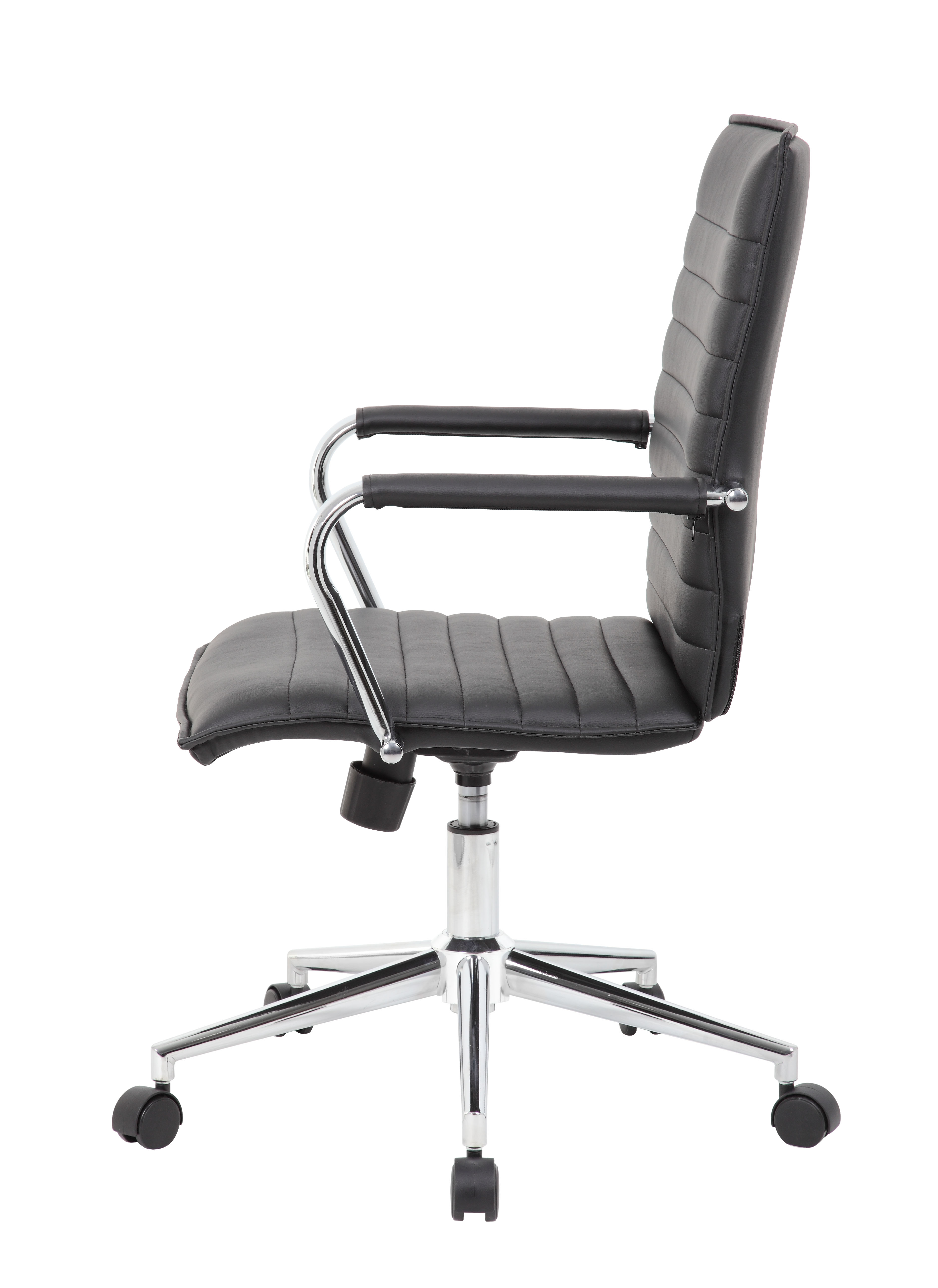 Boss Hospitality Task Chair with Fixed Chrome Arms - Image 10