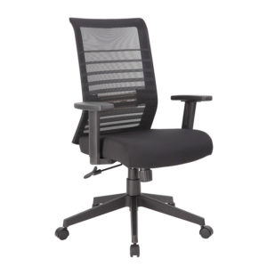 Boss Horizontal Mesh Back Task Chair,  Synchro-Tilt Mechanism