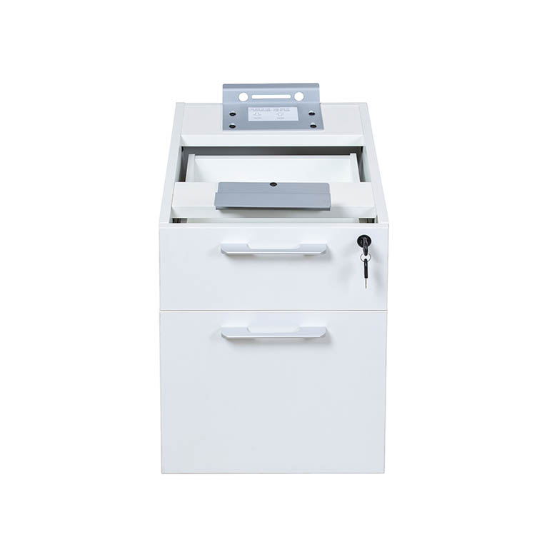 Boss Simple System Hanging Pedestal-3/4 Box/File , White - Image 3
