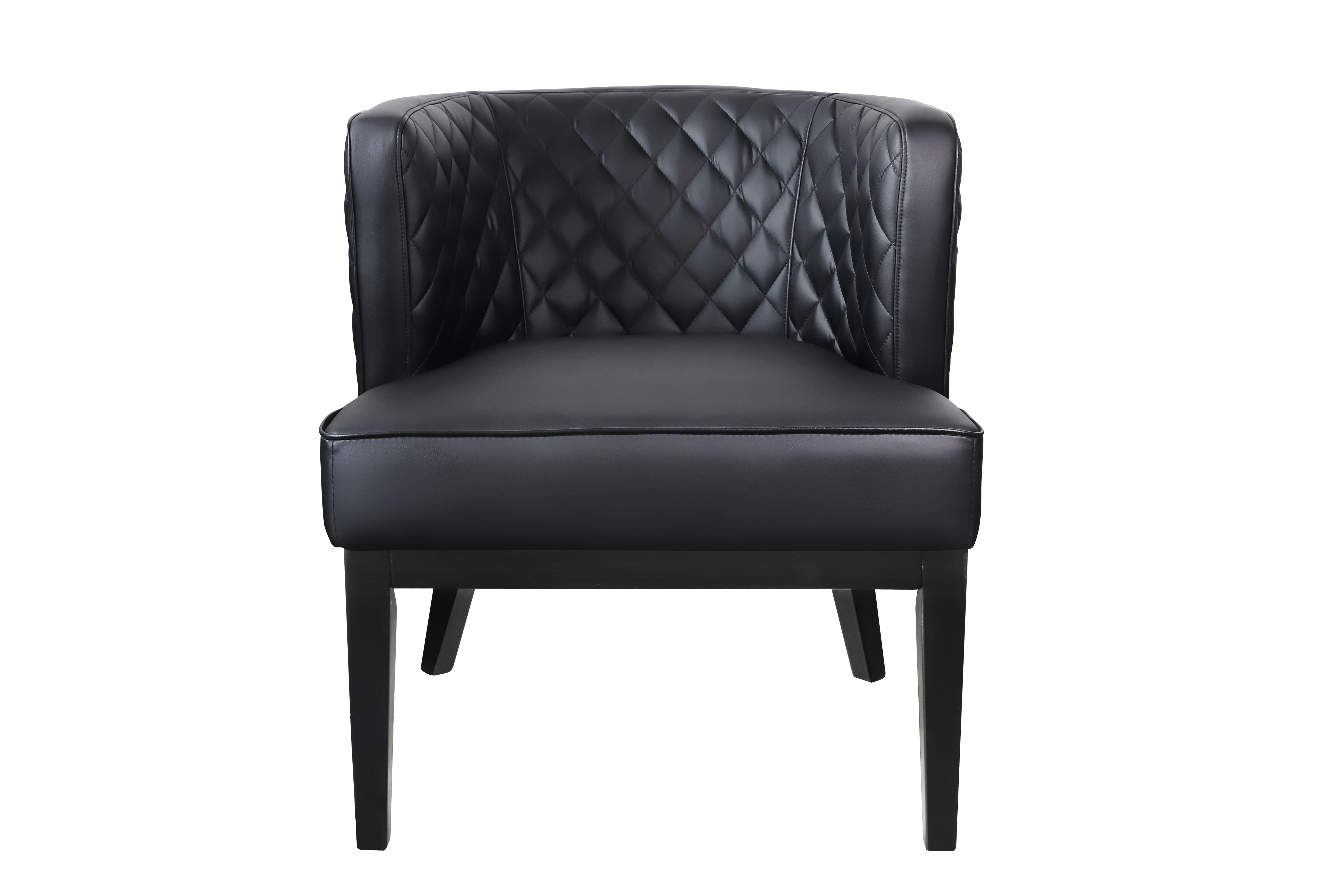 Boss Ava Quilted guest, accent or dining chair - Black - Image 2