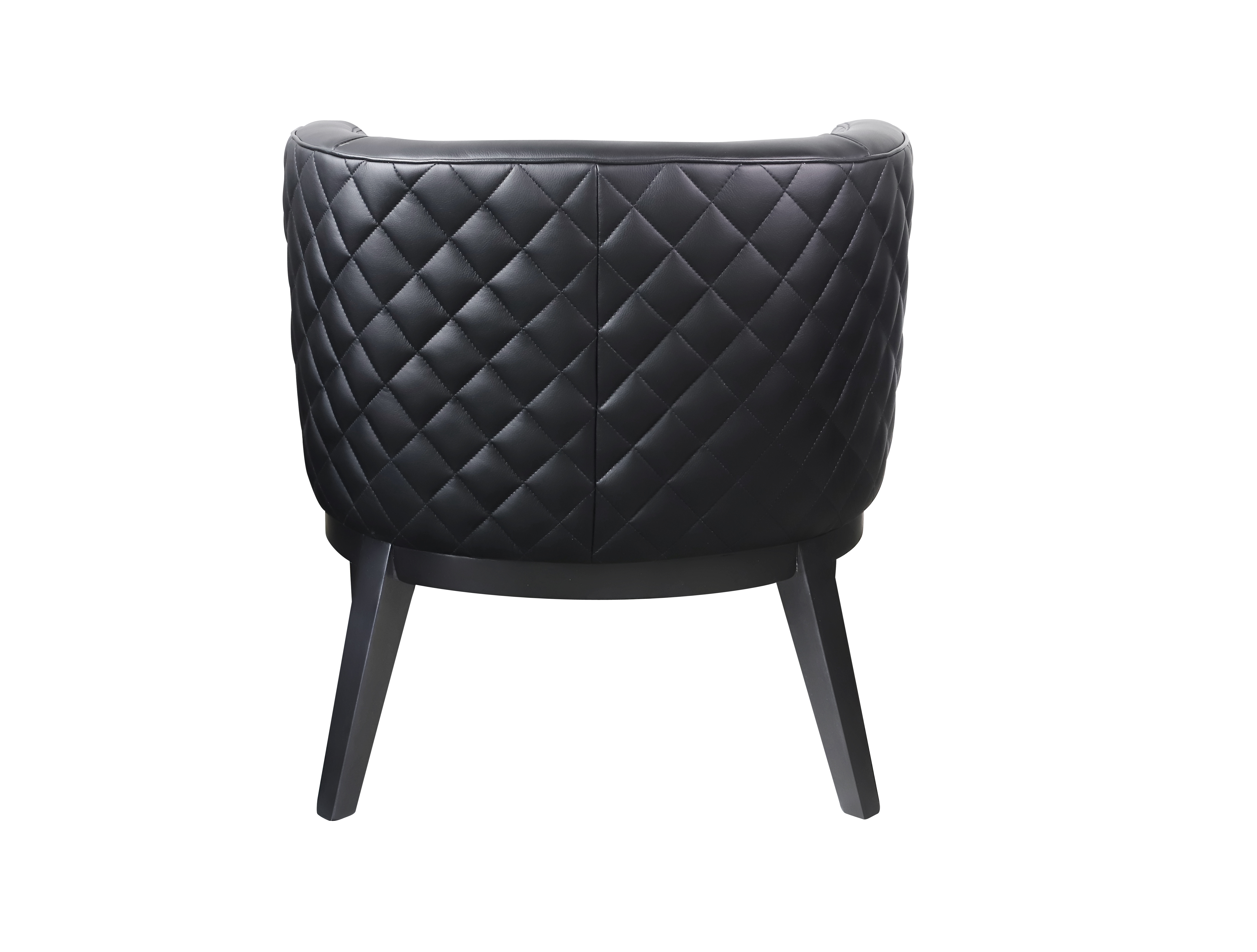 Boss Ava Quilted guest, accent or dining chair - Black - Image 4