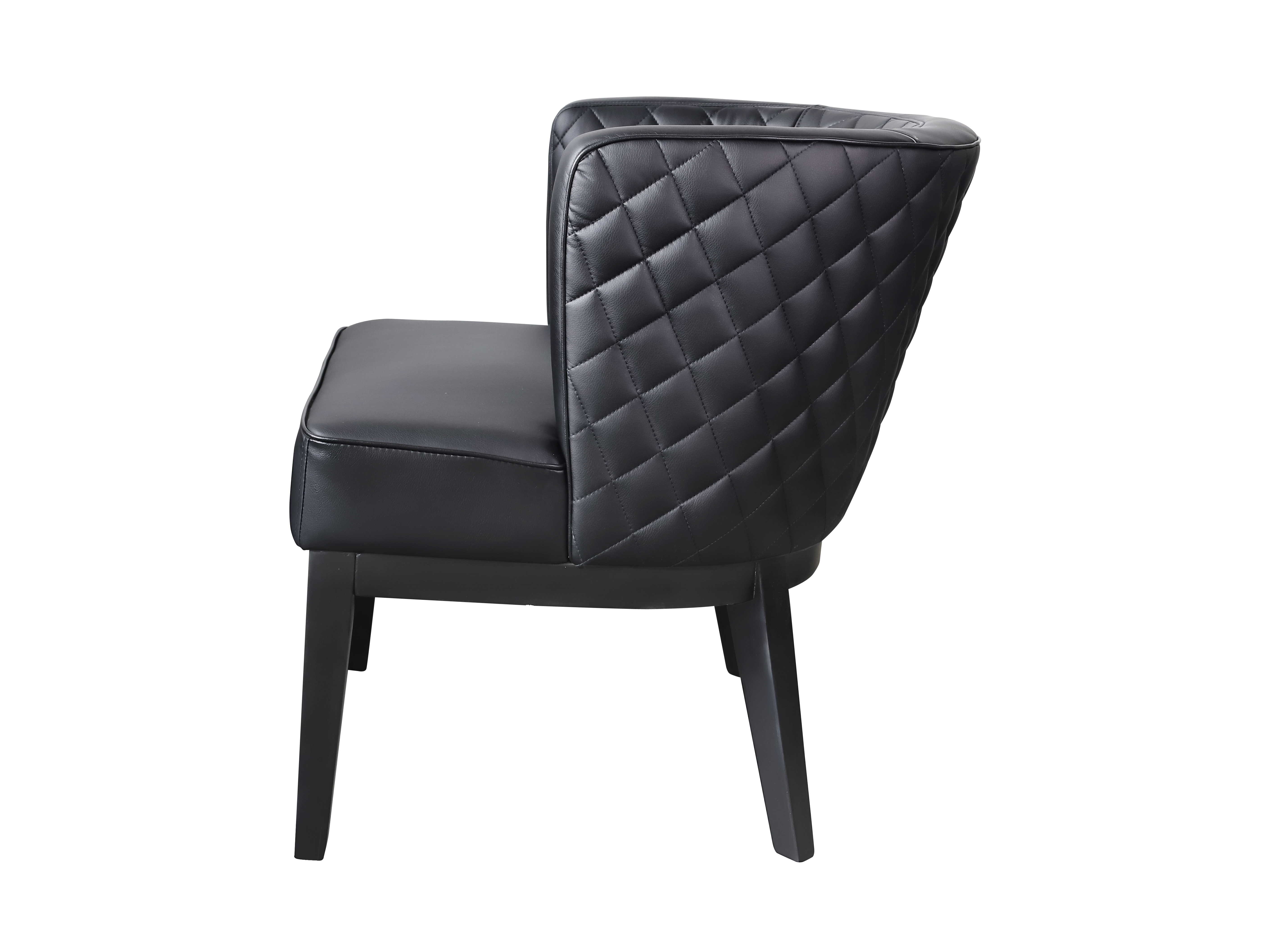 Boss Ava Quilted guest, accent or dining chair - Black - Image 5