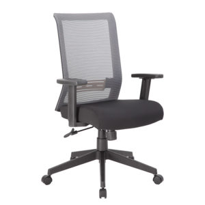Boss Horizontal Mesh Back Task Chair,  Synchro-Tilt Mechanism