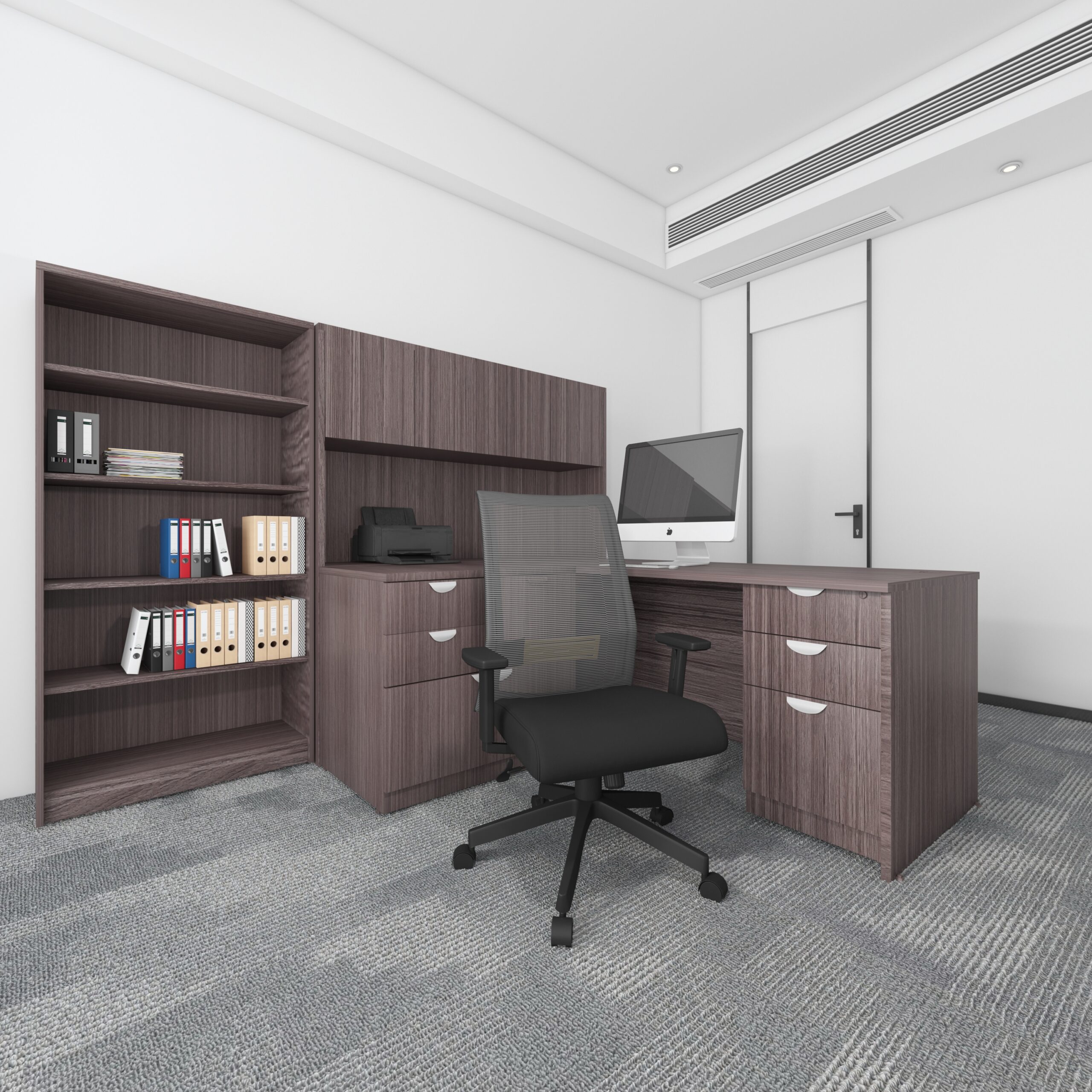 Boss Horizontal Mesh Back Task Chair,  Synchro-Tilt Mechanism - Image 9