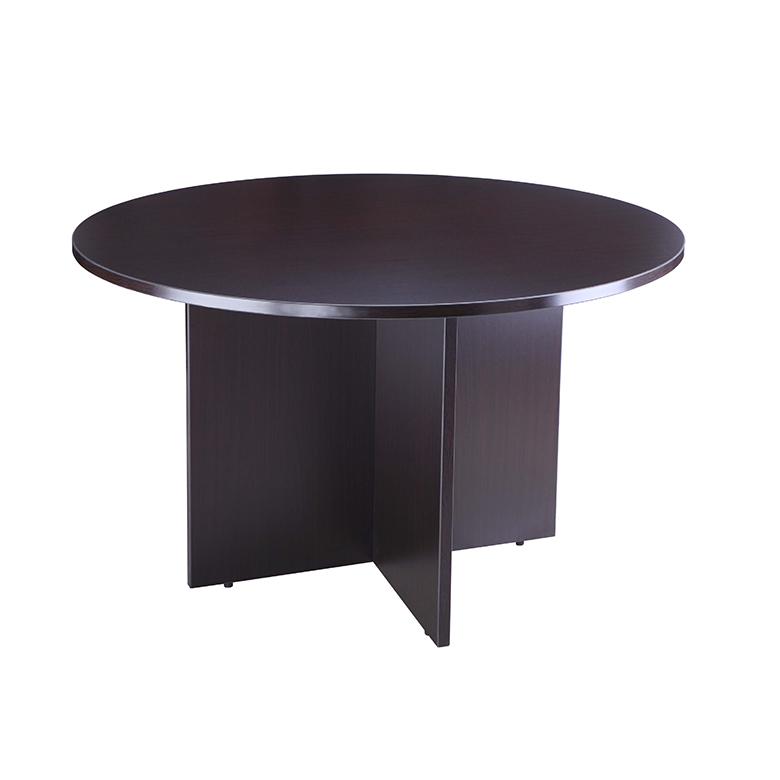 Boss 42" Round Table, Mocha