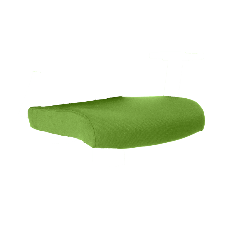 Chairs@work Seat Covers, Green