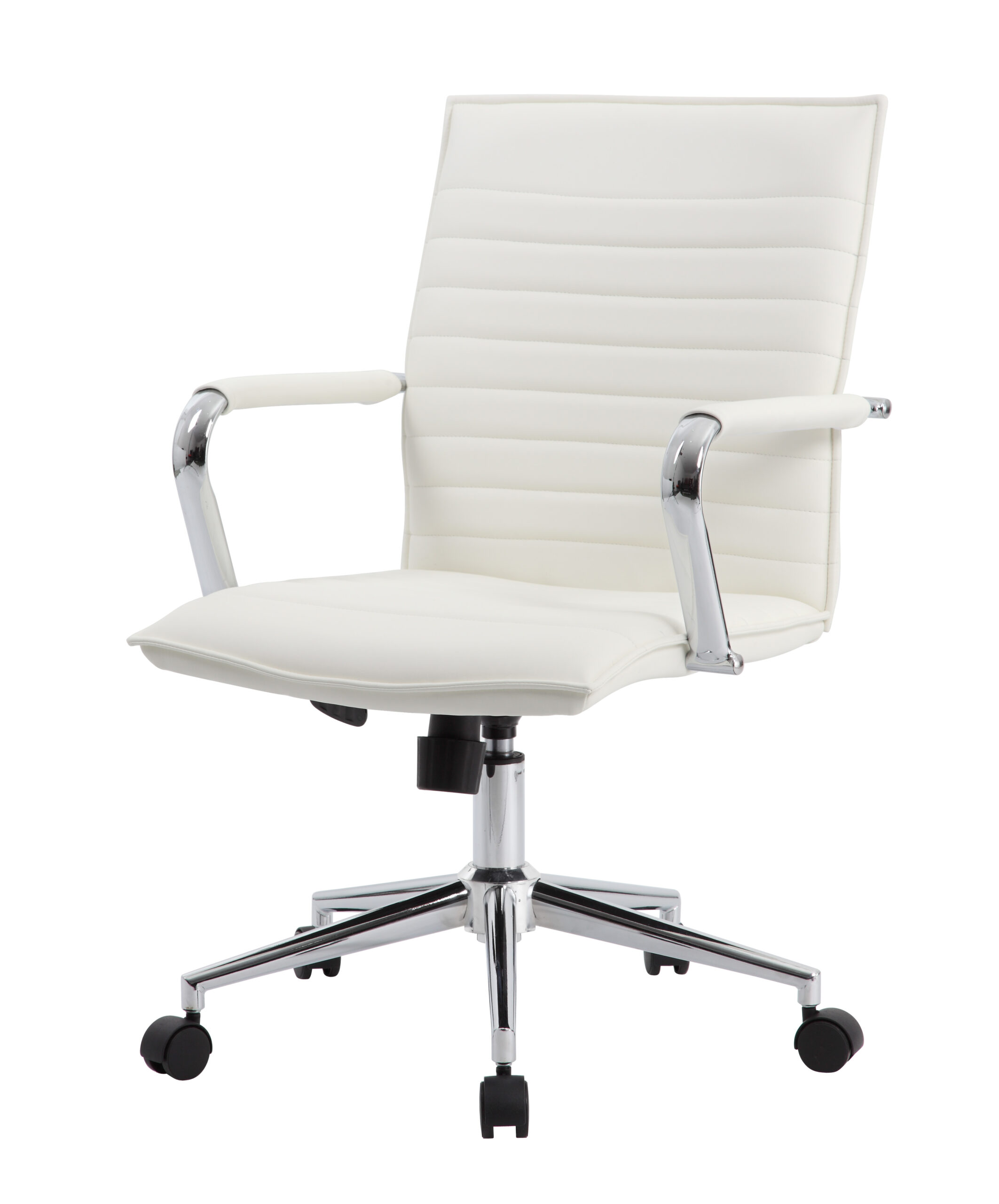Boss Hospitality Task Chair with Fixed Chrome Arms - Image 5