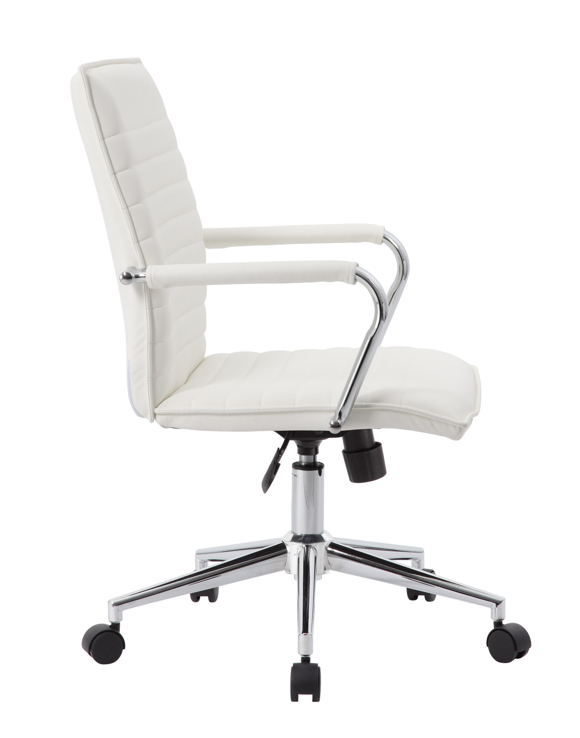 Boss Hospitality Task Chair with Fixed Chrome Arms - Image 7