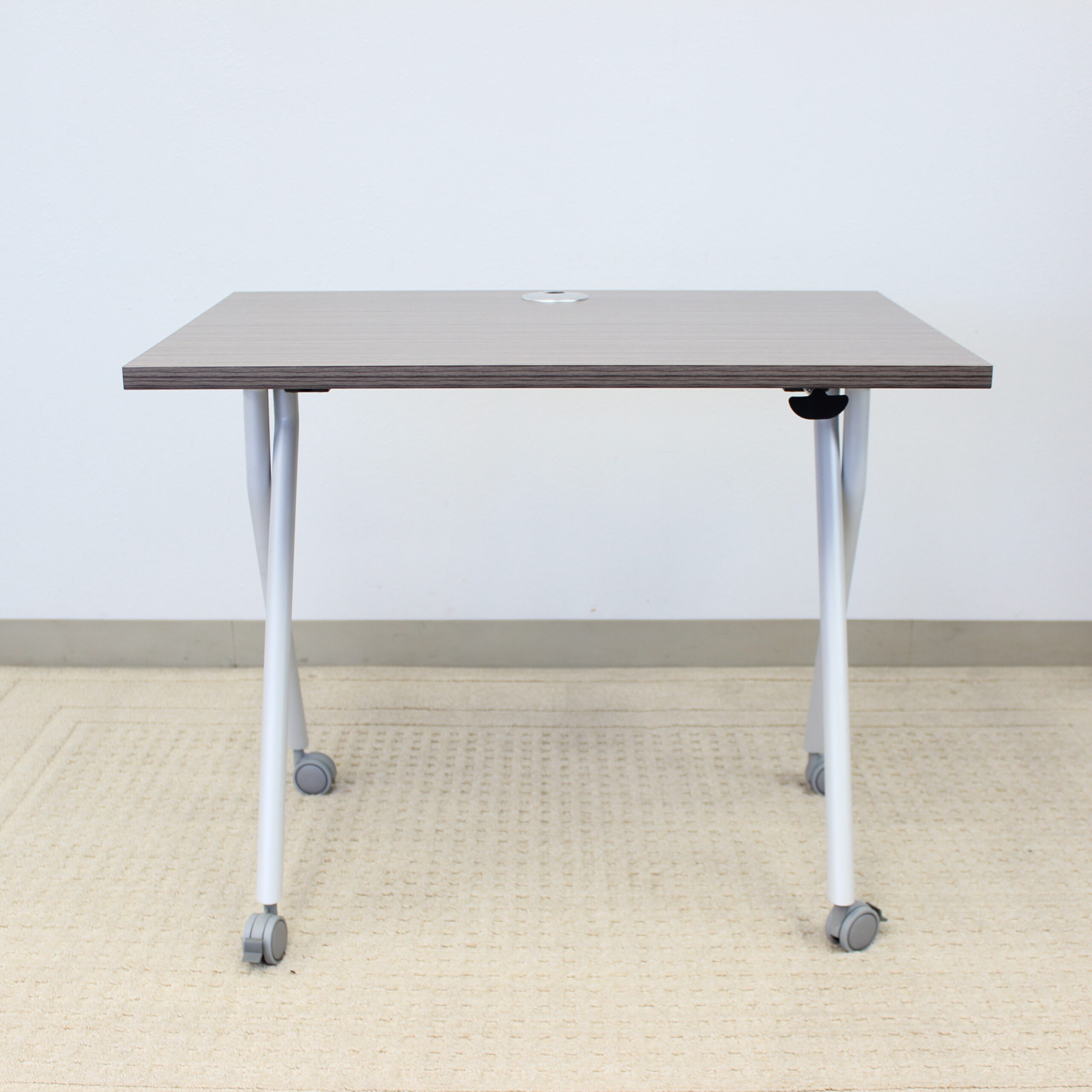 Boss 36 Inch Flip Top Training Table, Driftwood - Image 3
