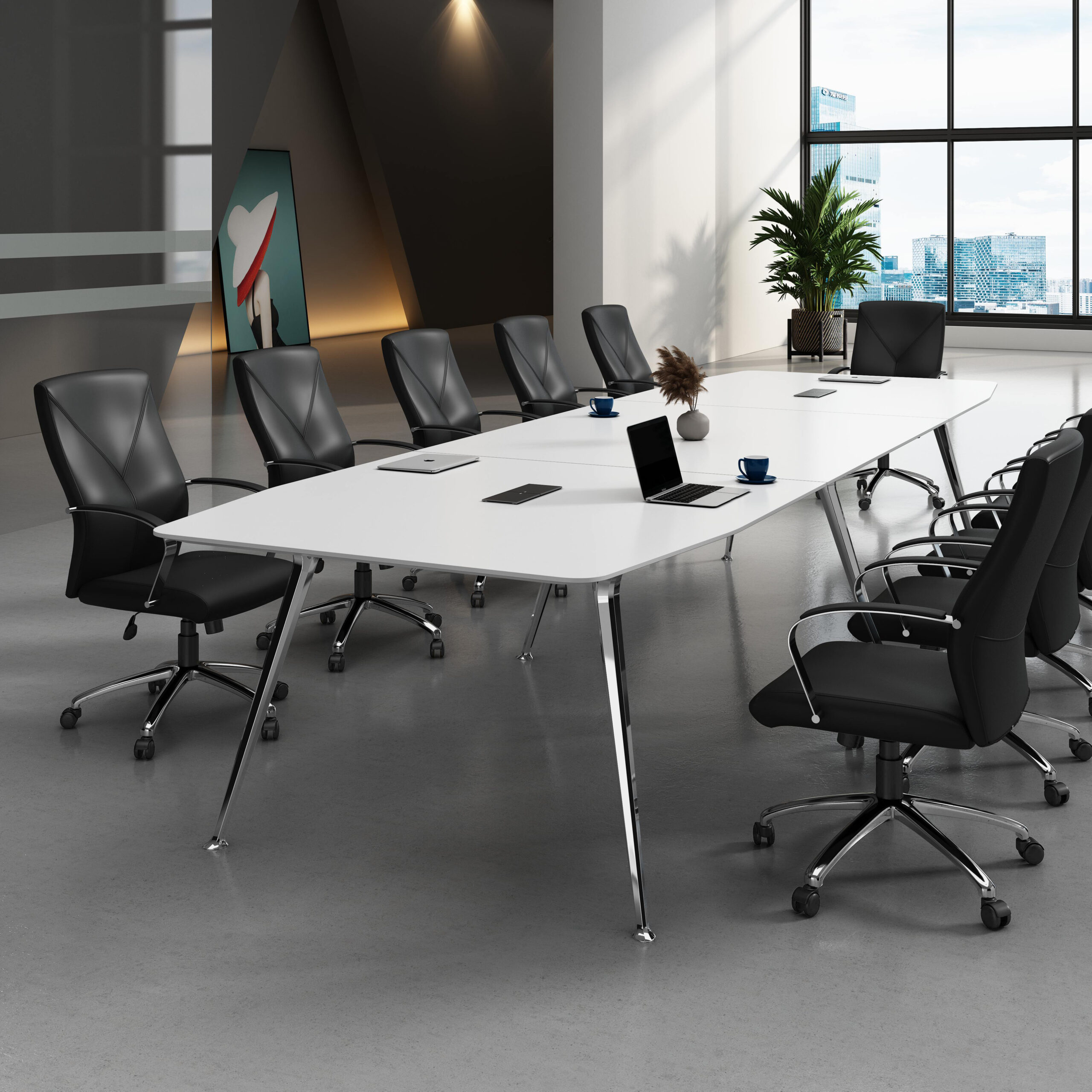 Boss LeatherPlus Executive Chair - Image 11