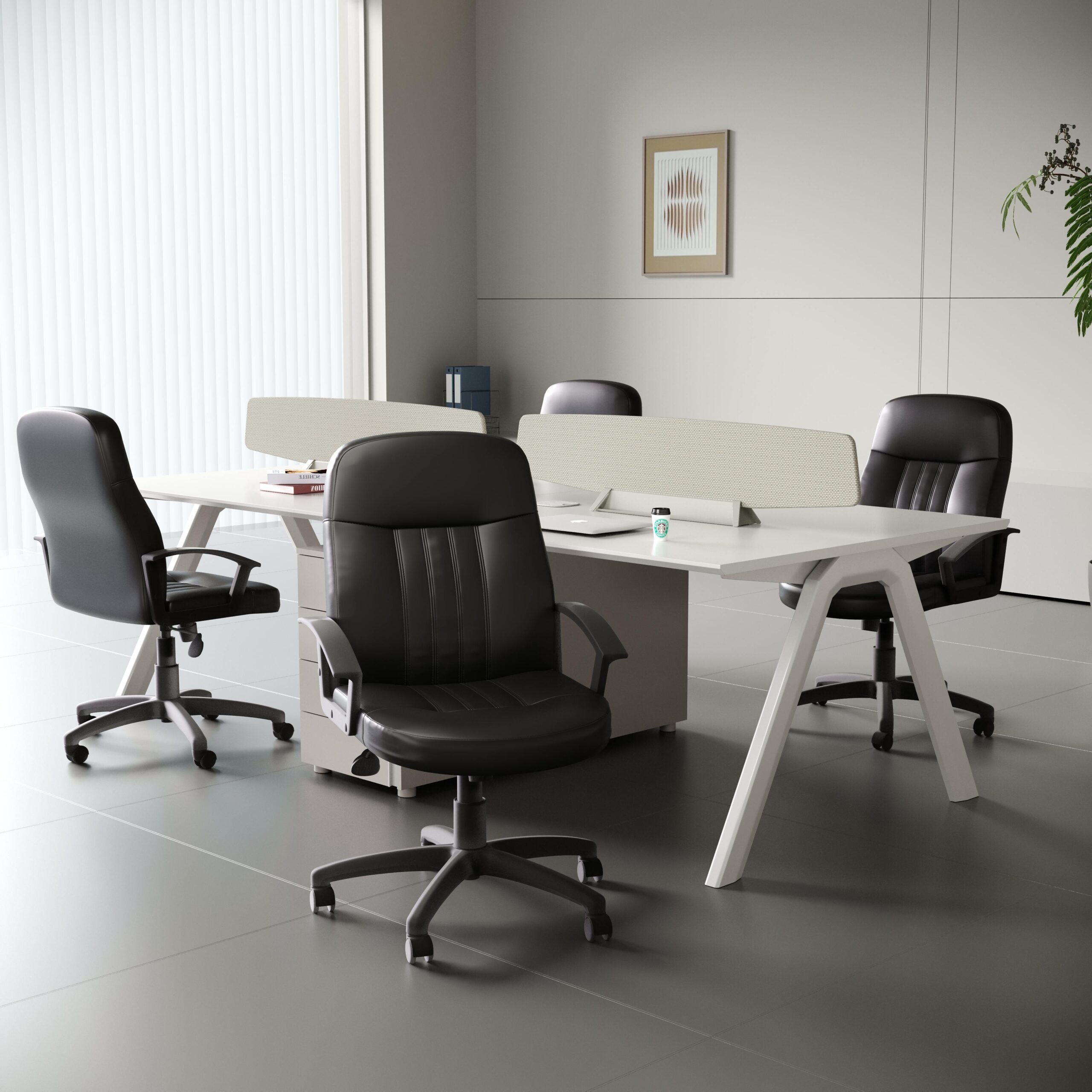 Boss Executive Leather Budget Chair - Image 12