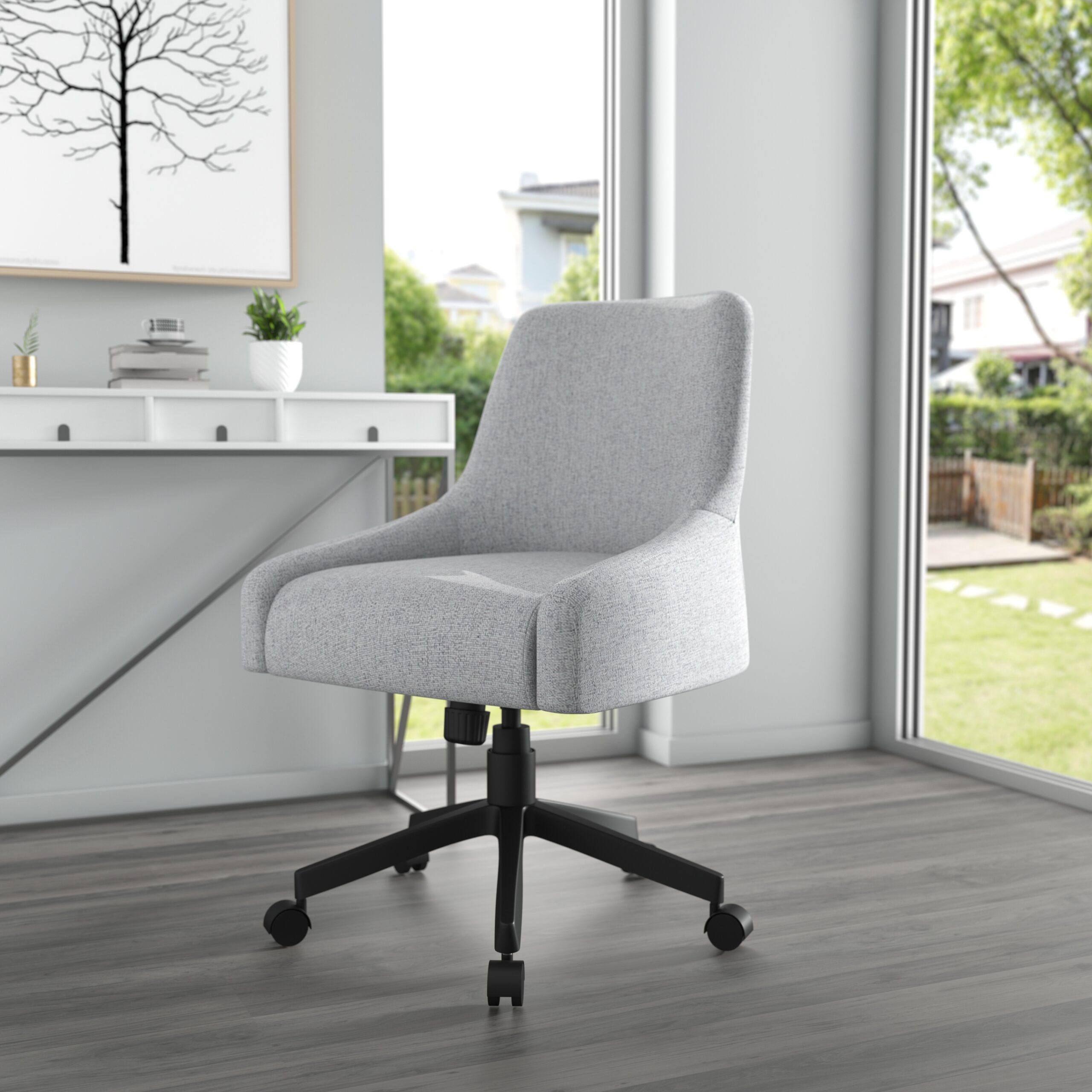 Boss Boyle Desk Chair-Grey - Image 7