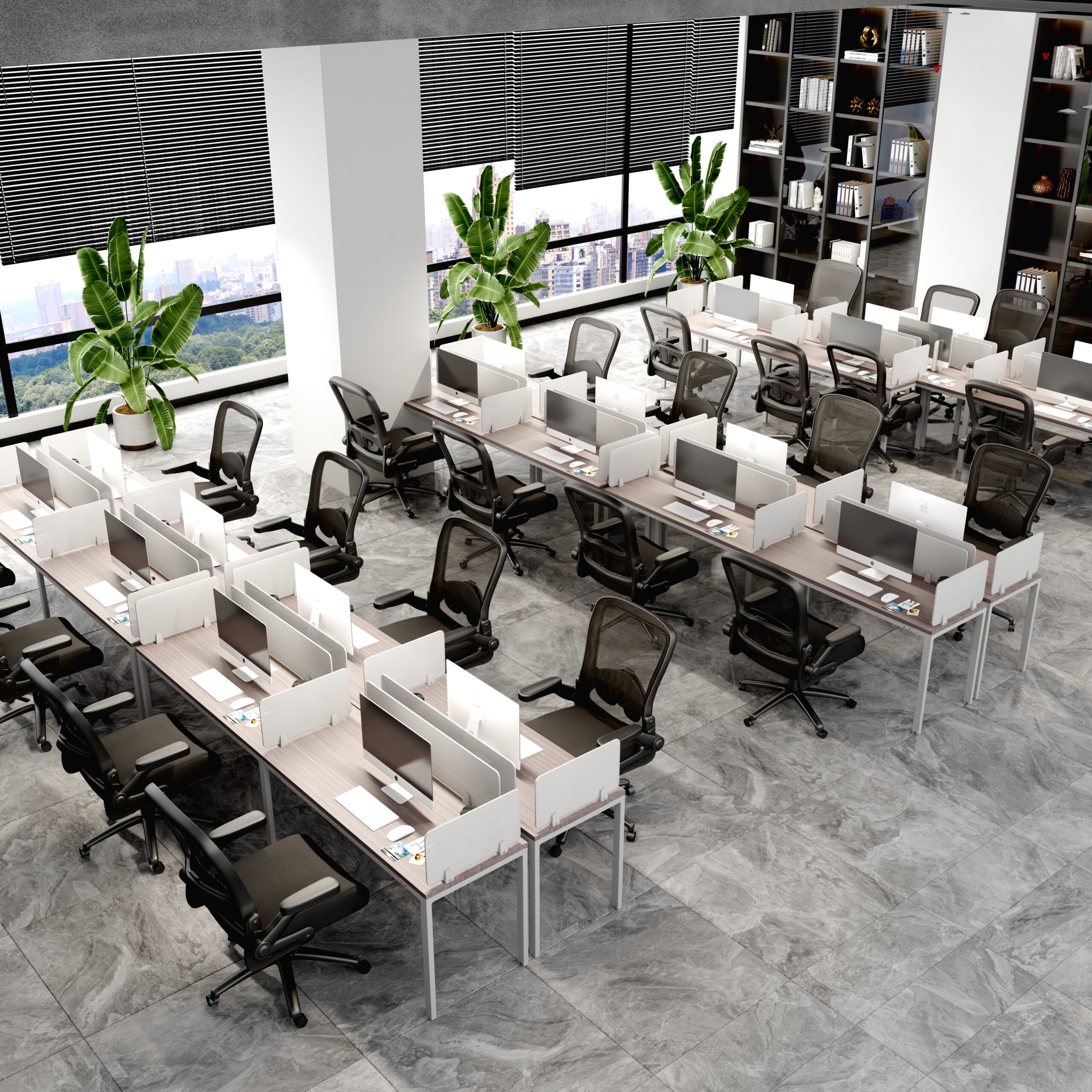 Boss Heavy Duty Flip Arm Mesh Task Chair - Image 8