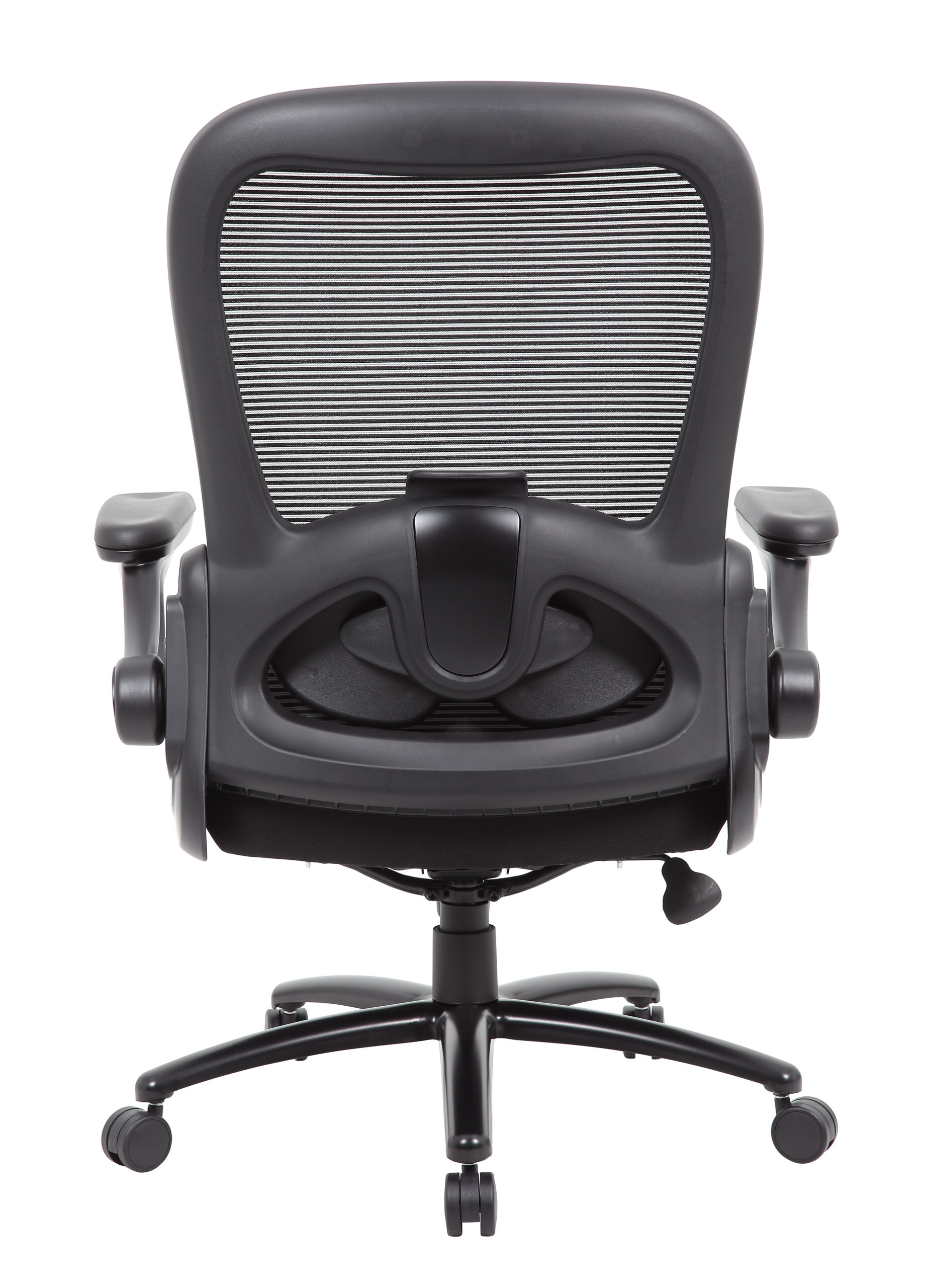 Boss Heavy Duty Flip Arm Mesh Task Chair - Image 4