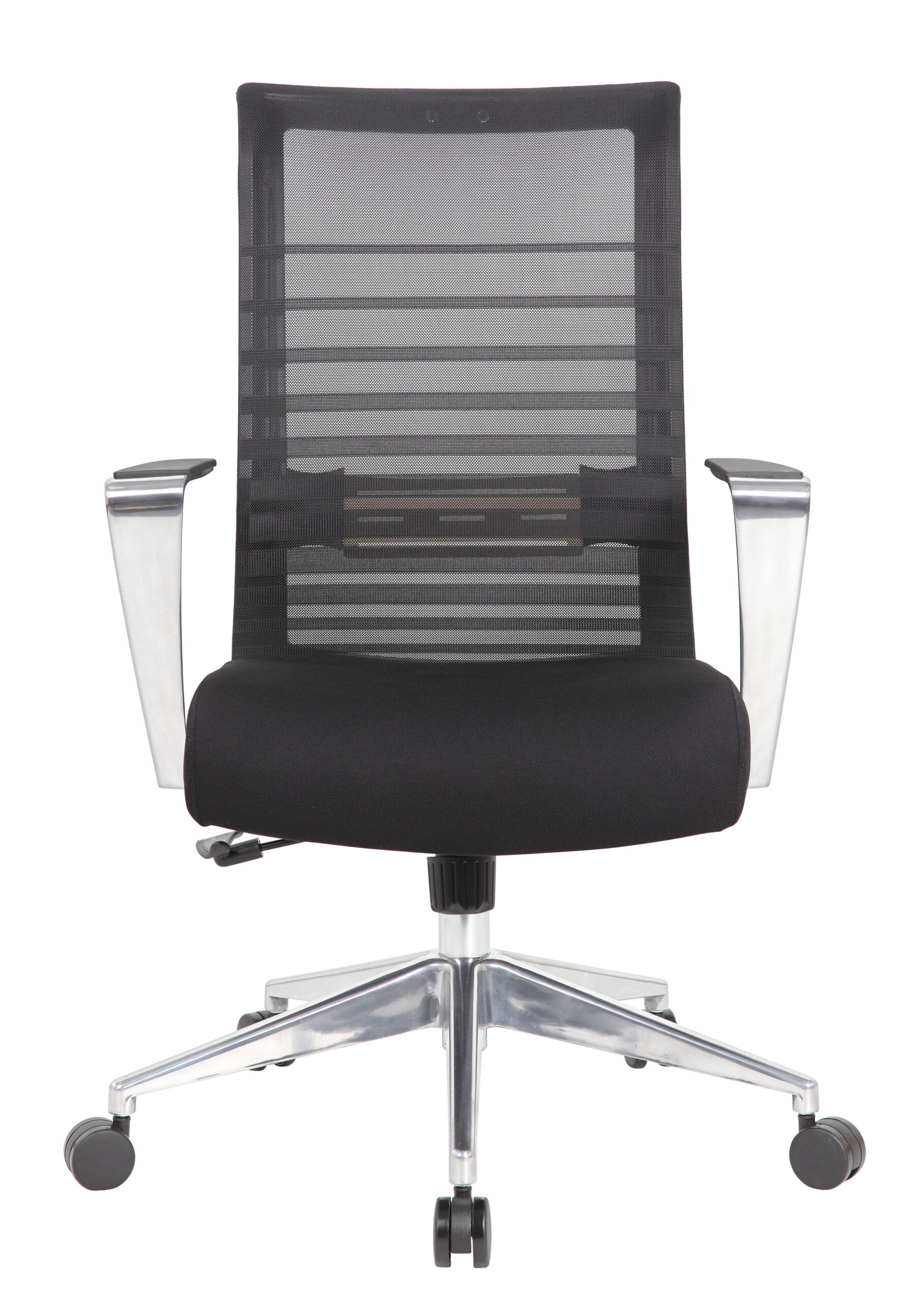 Boss Horizontal Mesh Back Task Chair, Aluminum Arms/Base - Image 4