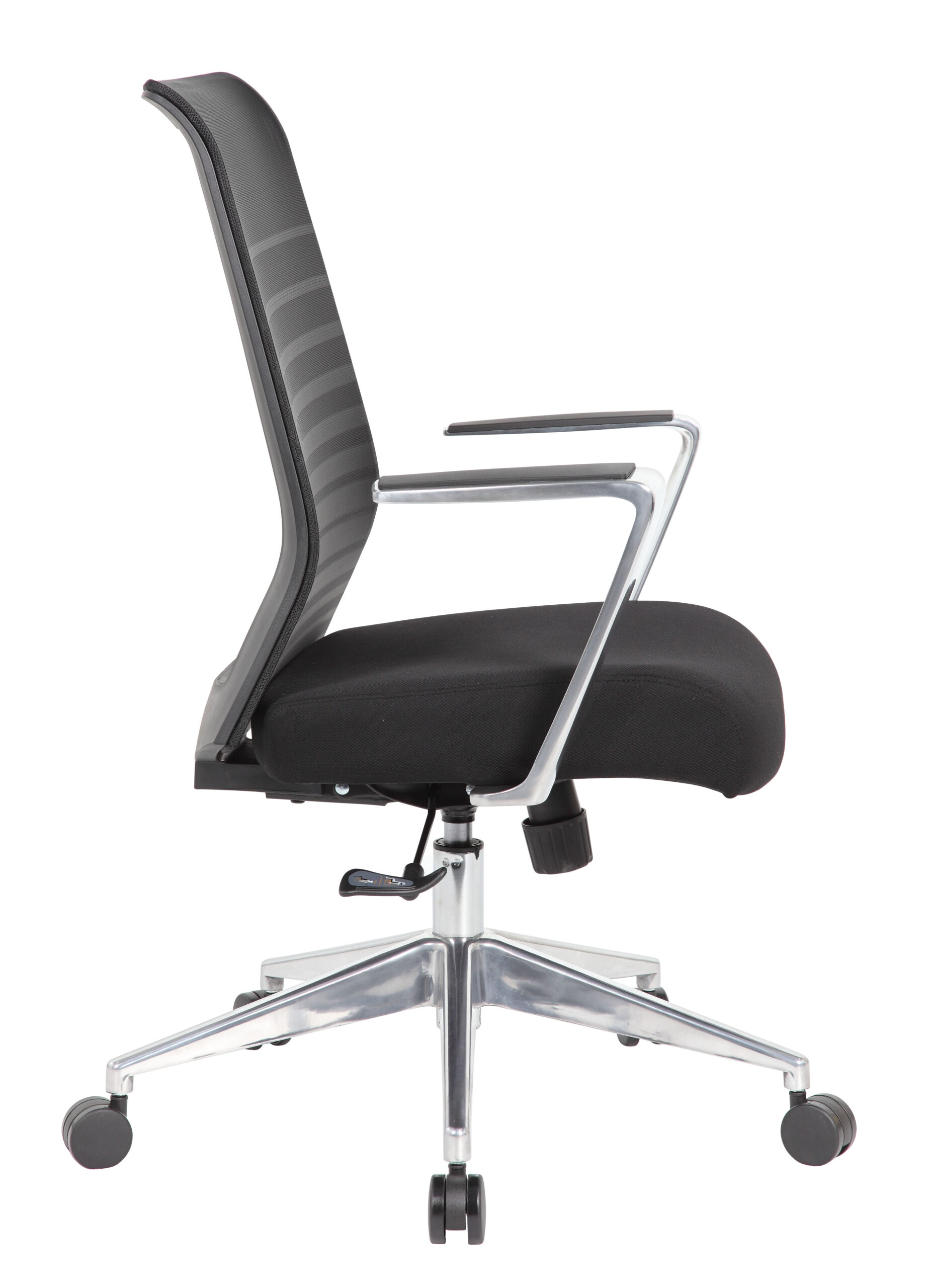 Boss Horizontal Mesh Back Task Chair, Aluminum Arms/Base - Image 5