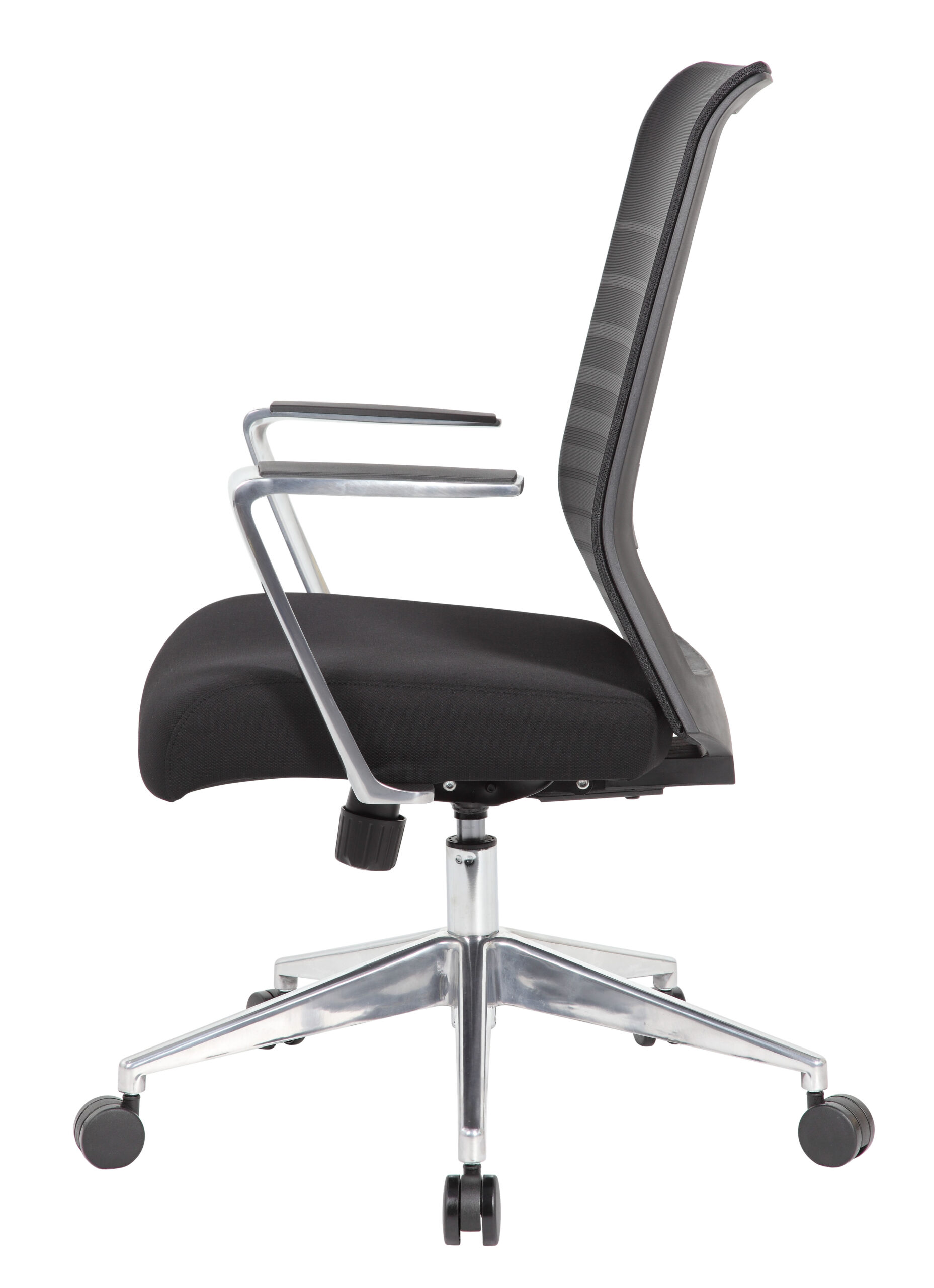 Boss Horizontal Mesh Back Task Chair, Aluminum Arms/Base - Image 7