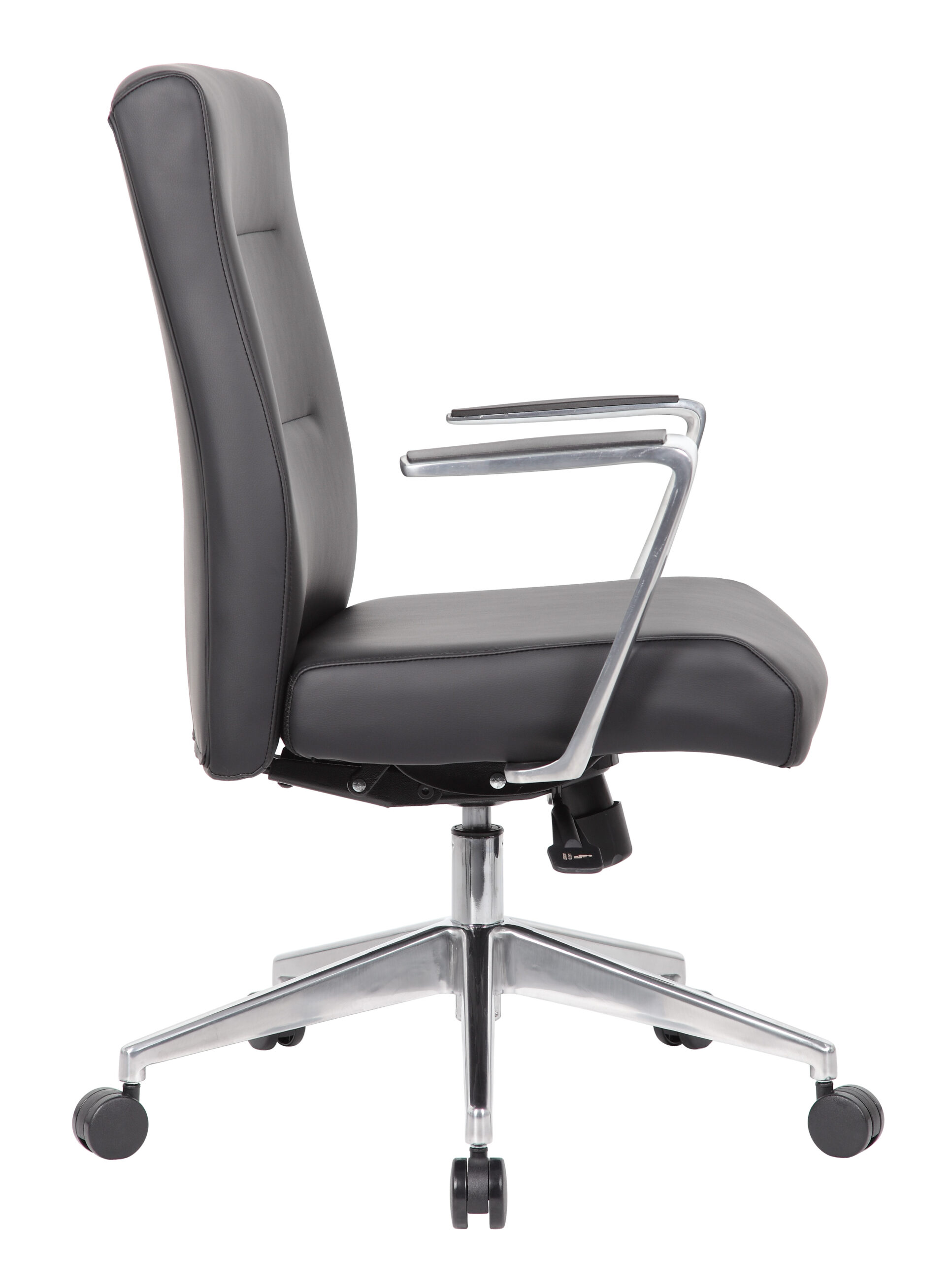 Boss Modern Conference Chair with Aluminum Arm & Base - Image 5