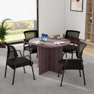 Round table set, N127-DW (1) + B6889-BK (4)