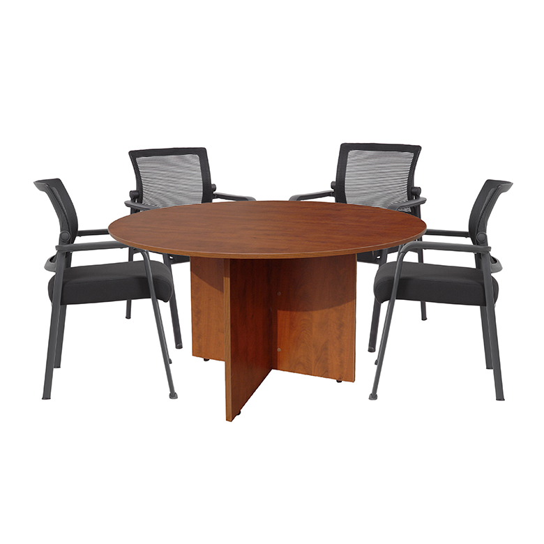 Round table set, N123-C (1) + B6889-BK (4)