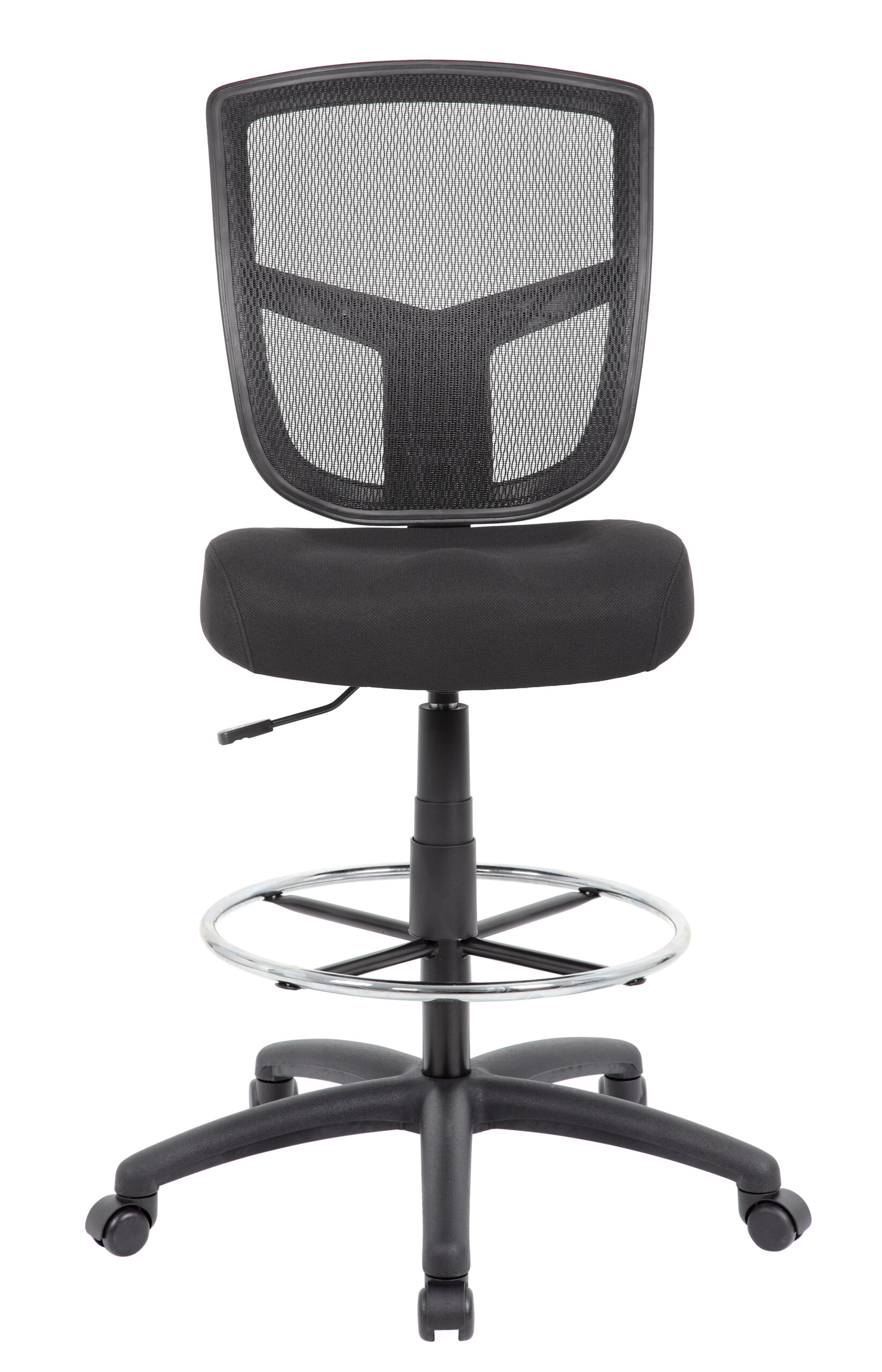 Boss Contract Mesh Armless Drafting Stool - Image 3