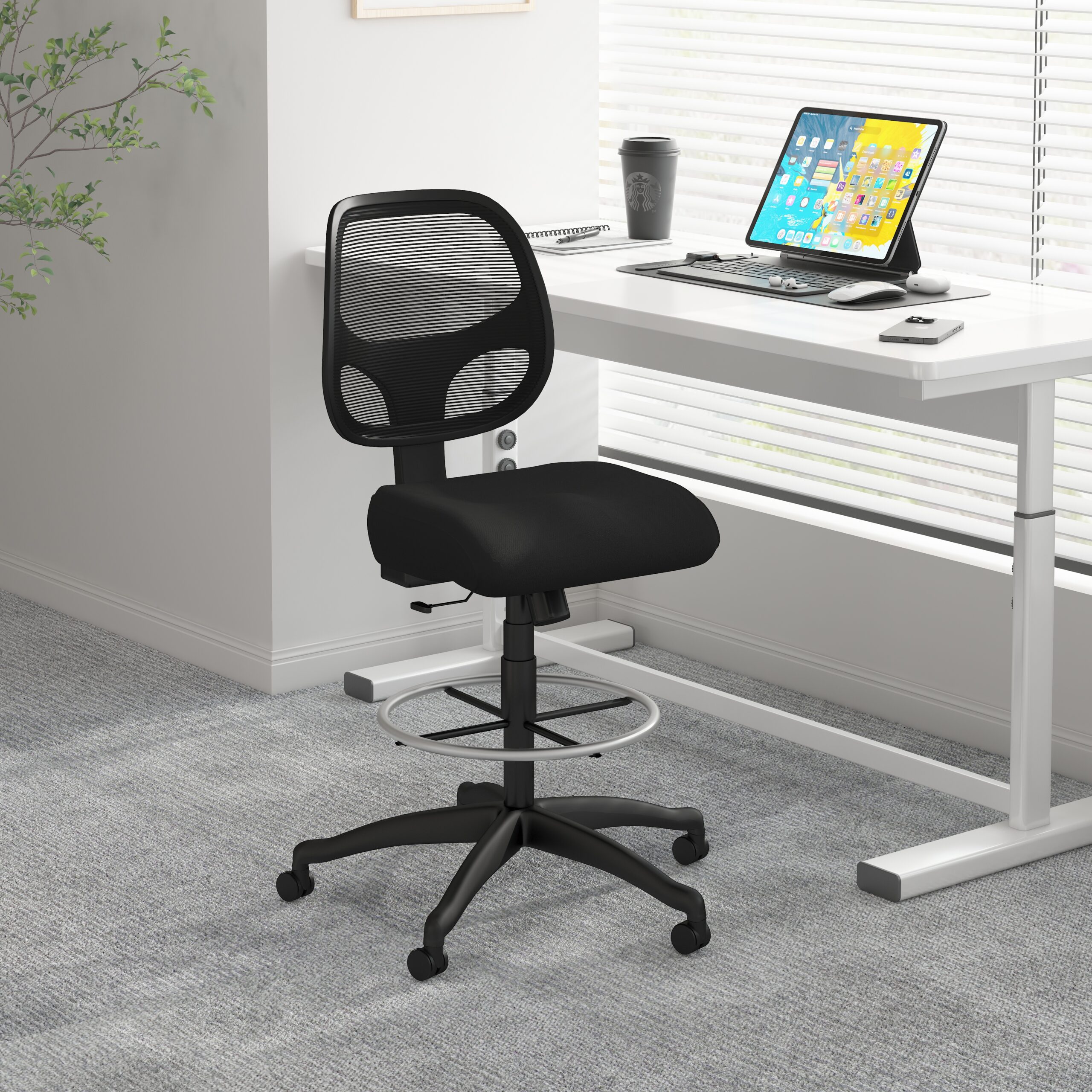 Boss Commercial Grade Mesh Stool - Image 6